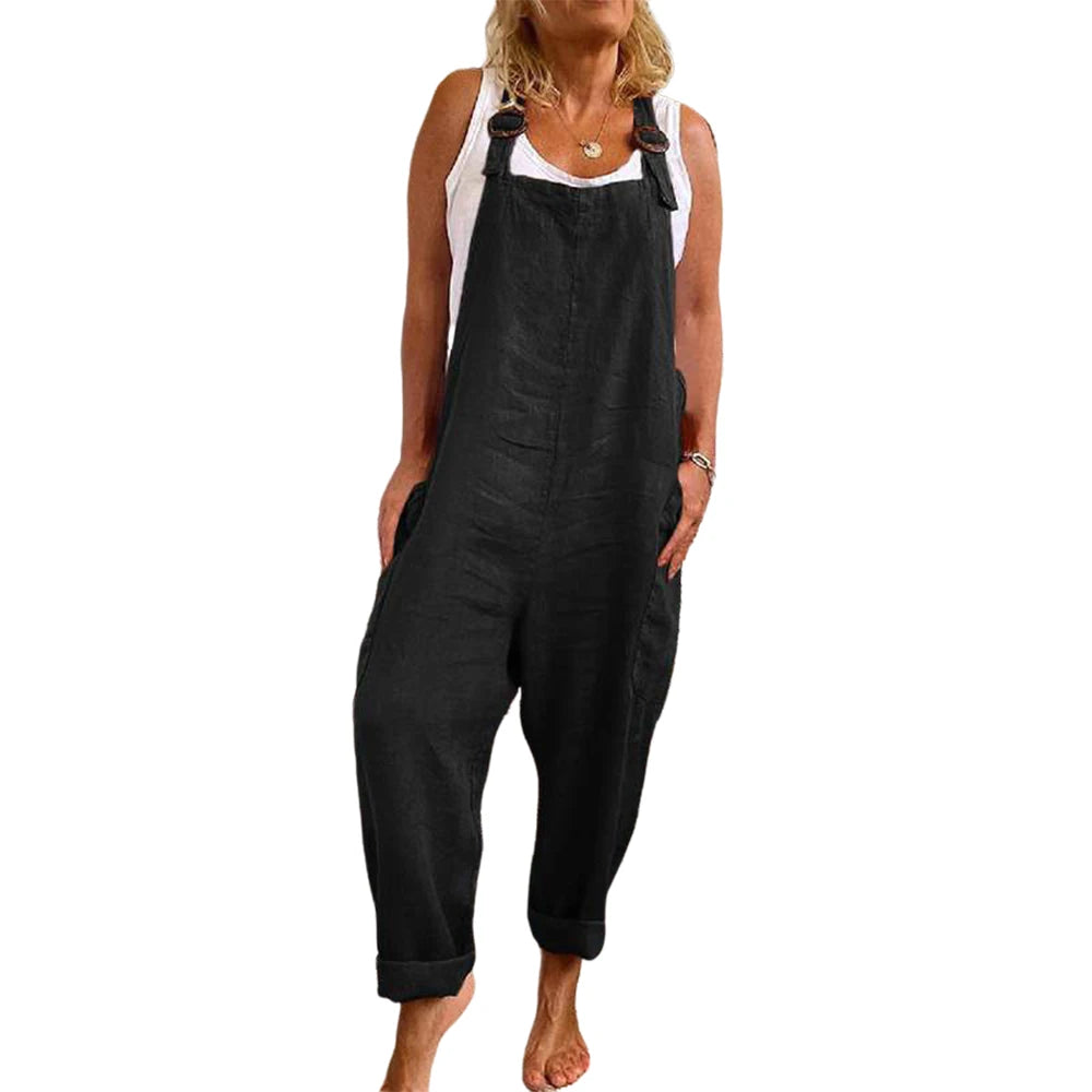 Cotton Blend Jumpsuit