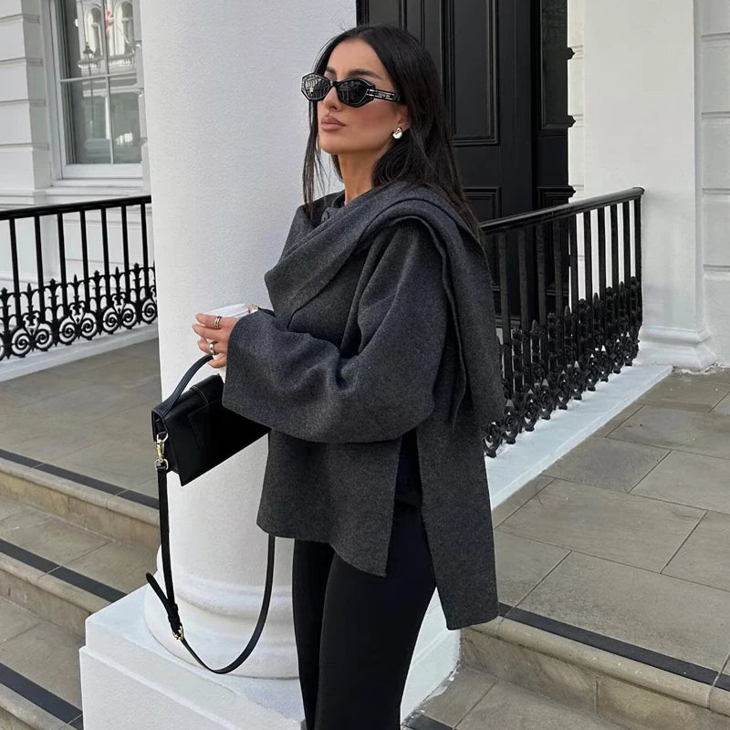 Plush Winter Coat/Poncho