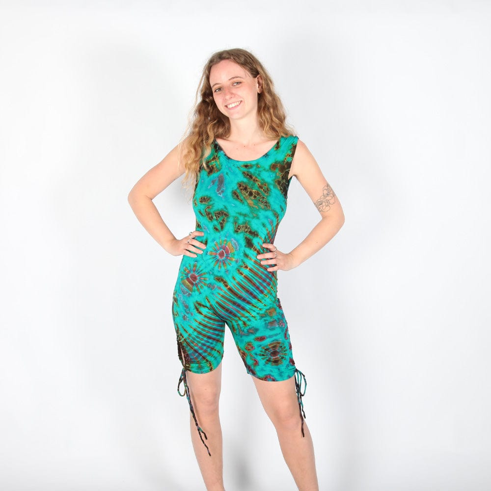 Tie Dye Bodycon Romper Playsuit