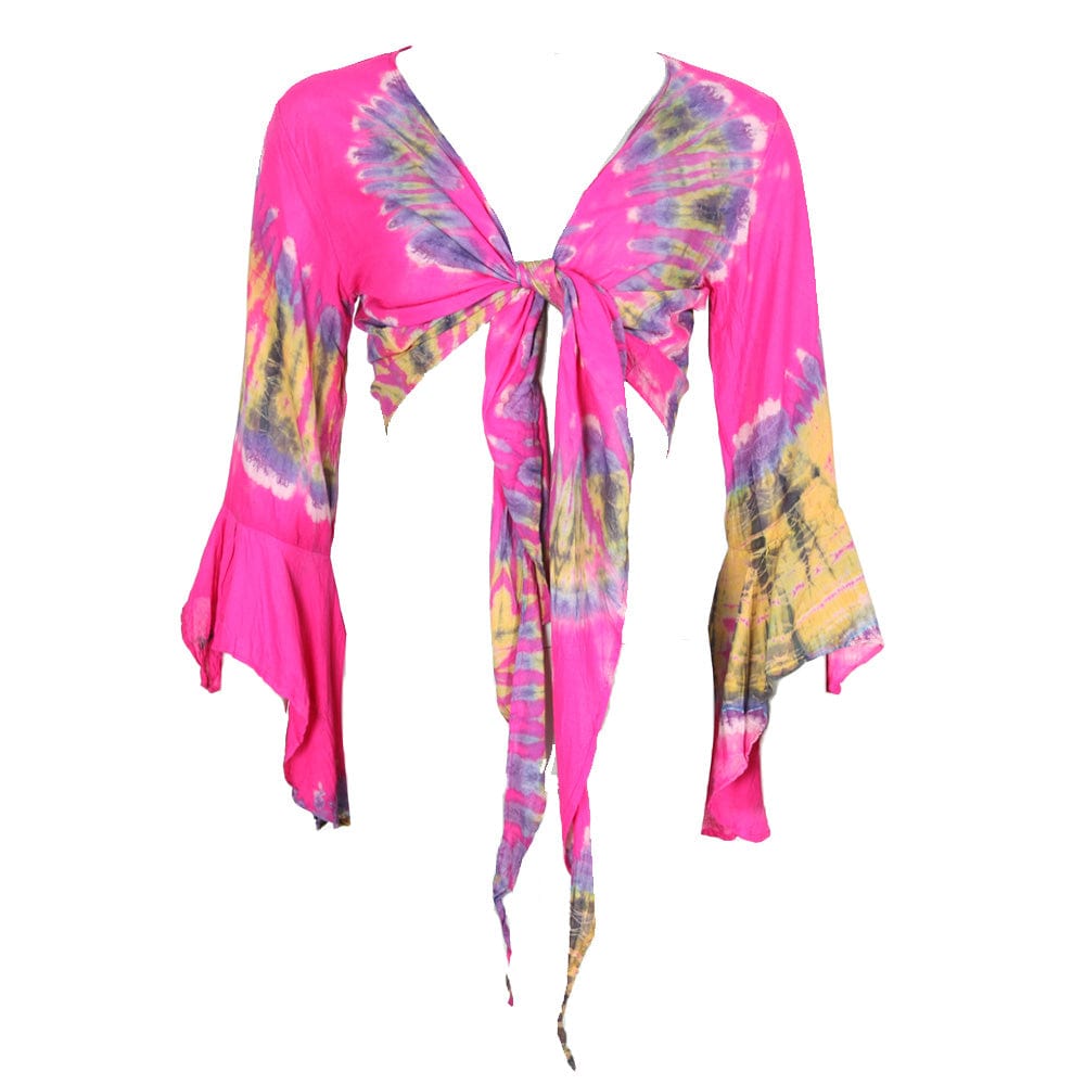 Bell Sleeve Wrap Top