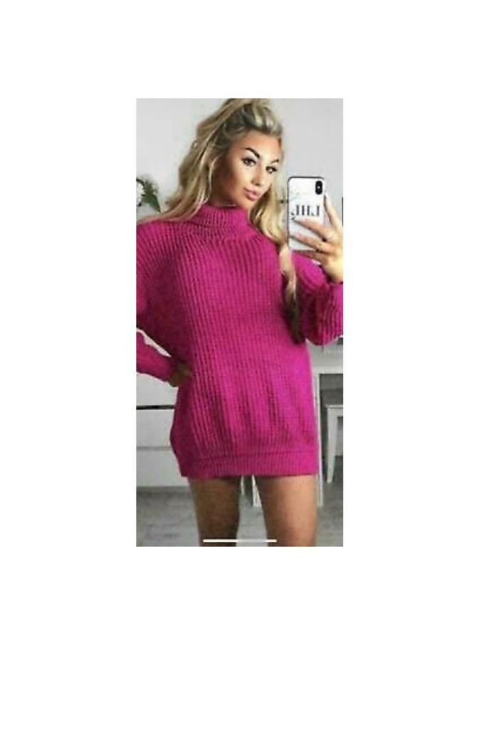 Ladies Polo Knitted Florecent Jumper