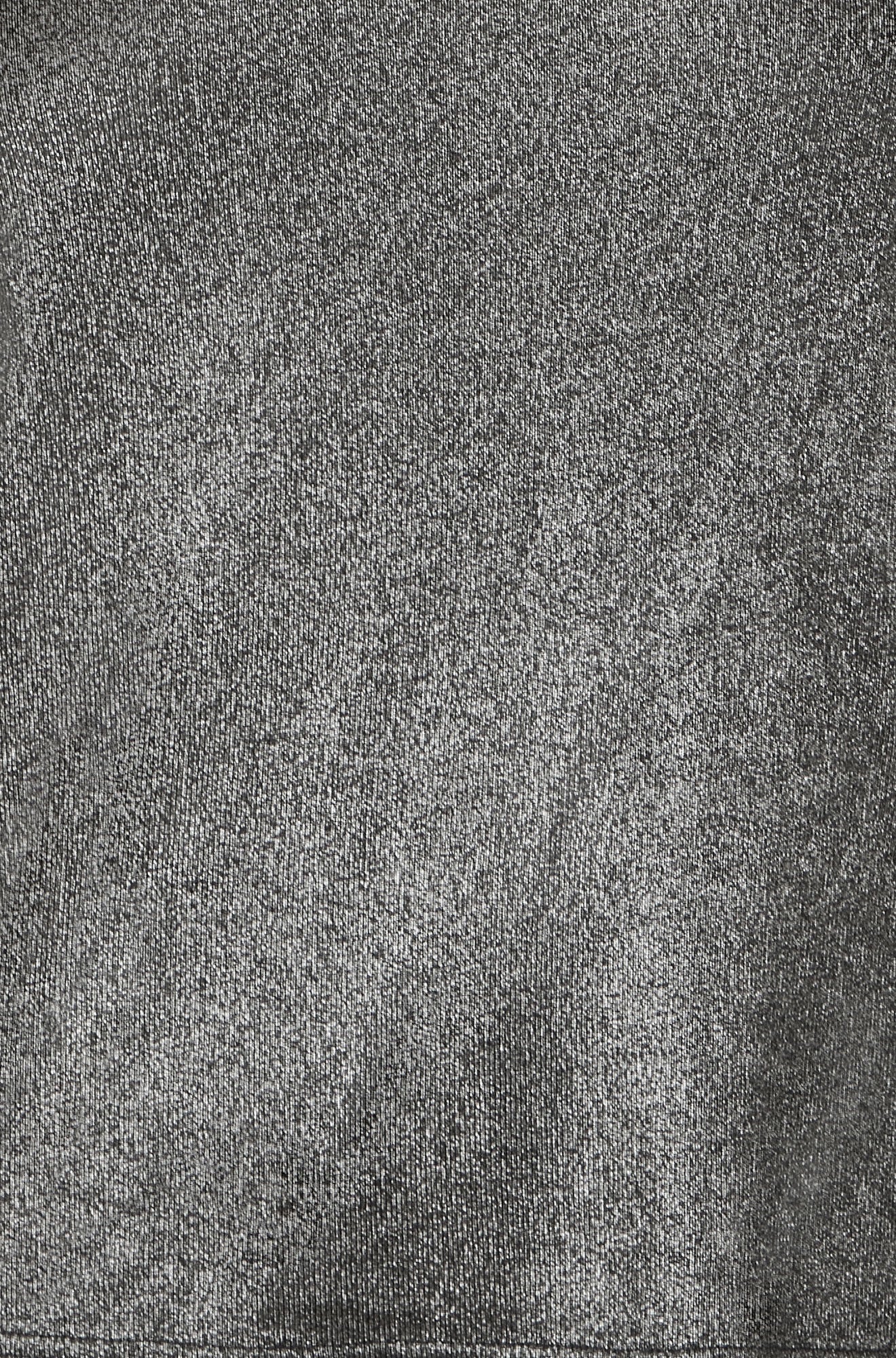 Yumi Black Metallic Bow Back Top