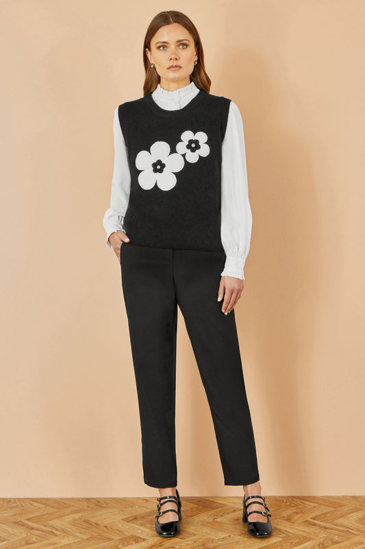 Black Stiletto Yumi Black Tailored Cigarette Trouser