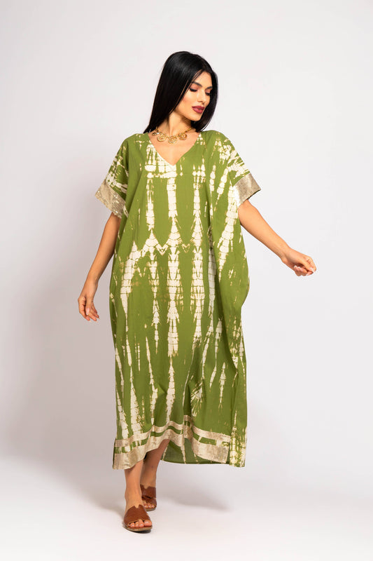 F-167 OVERSIZED KAFTAN: FREE SIZE