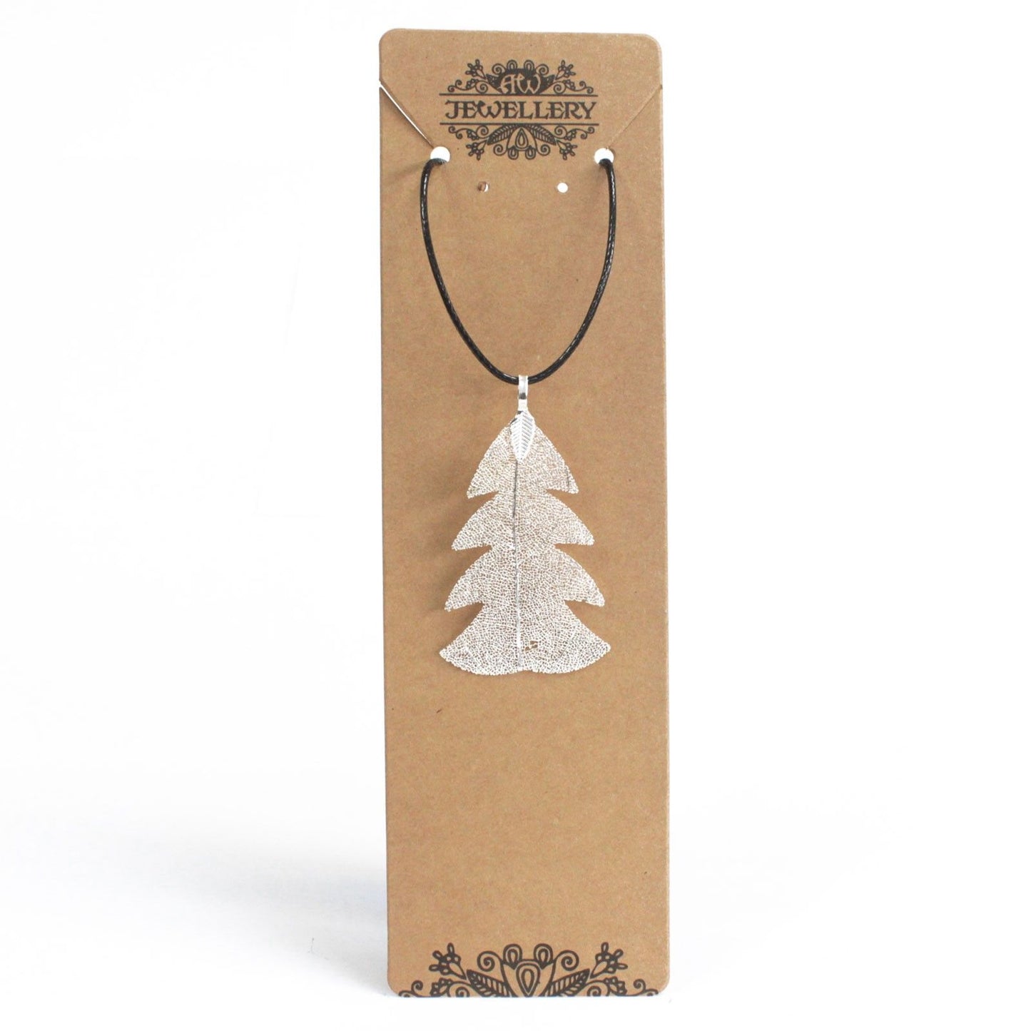 Necklace - Festive Fir - Silver
