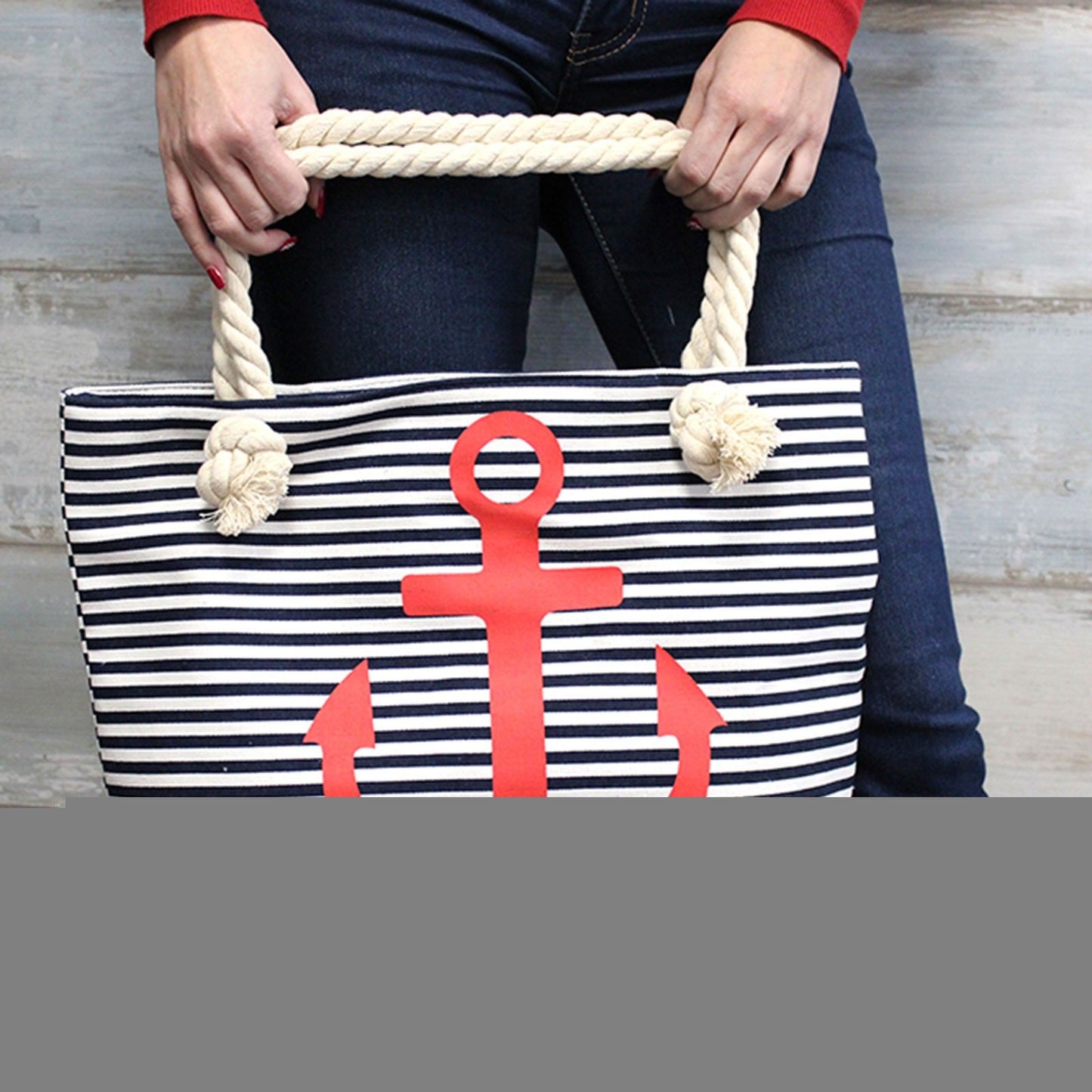 Rope Handle Bag - Tropical Toucan