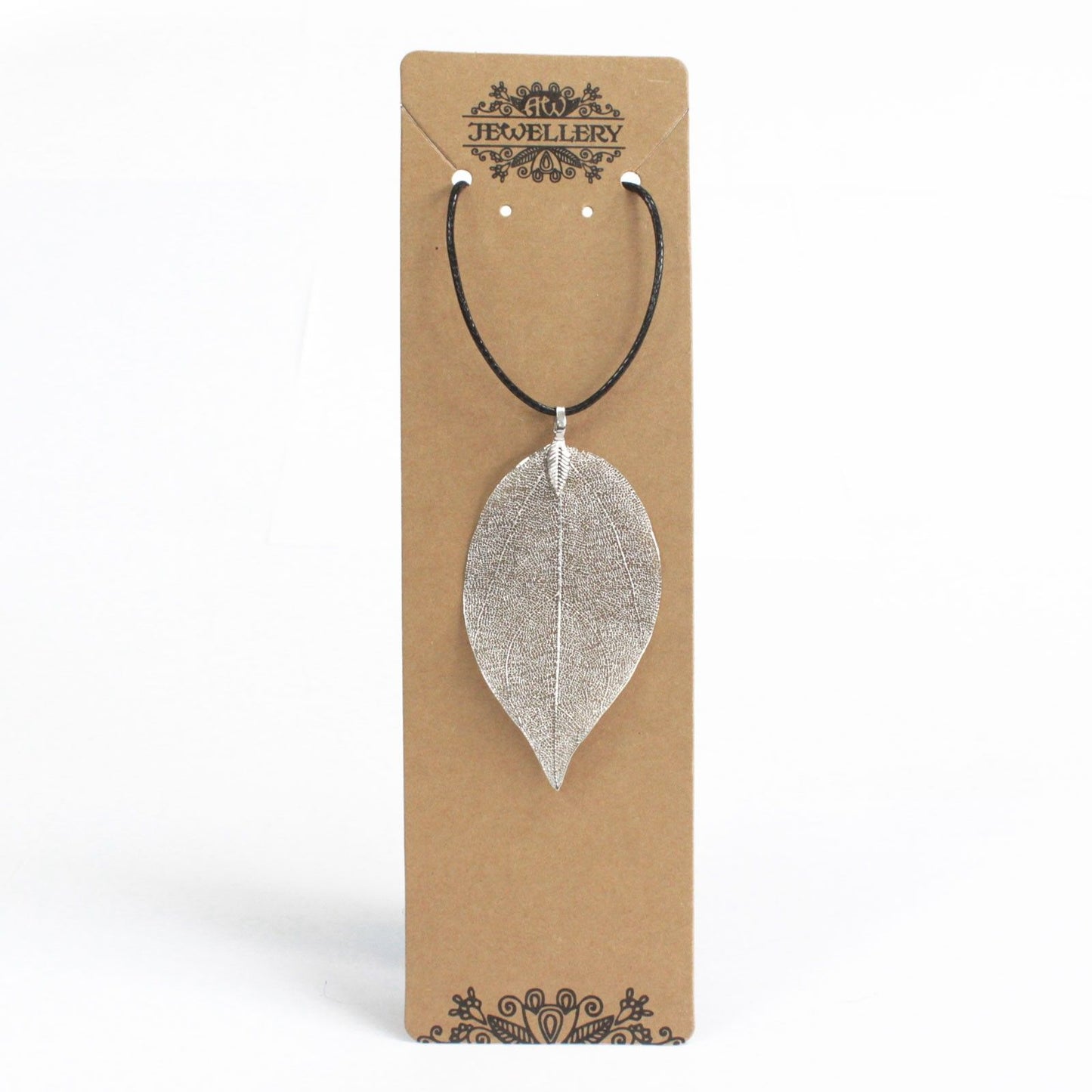 Necklaces - Bravery Leaf - Blue