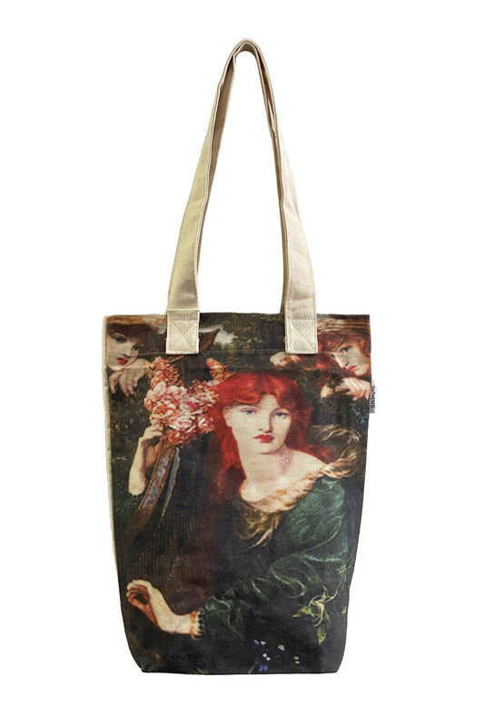 La Ghirlandata Pre Raphaelite Cotton Tote Bag