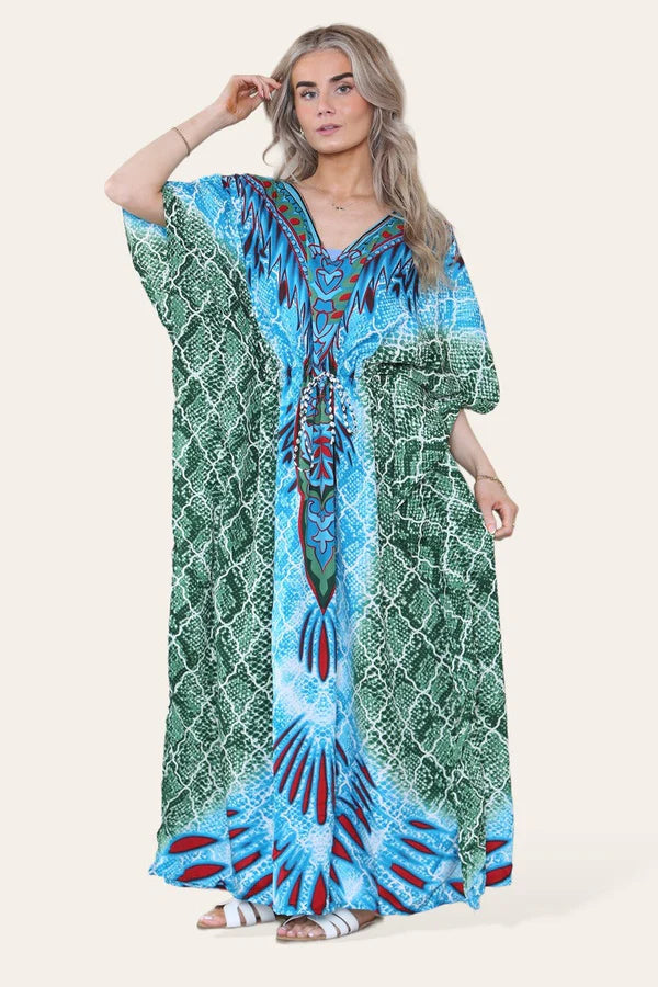 Beautiful Blue Kaftan