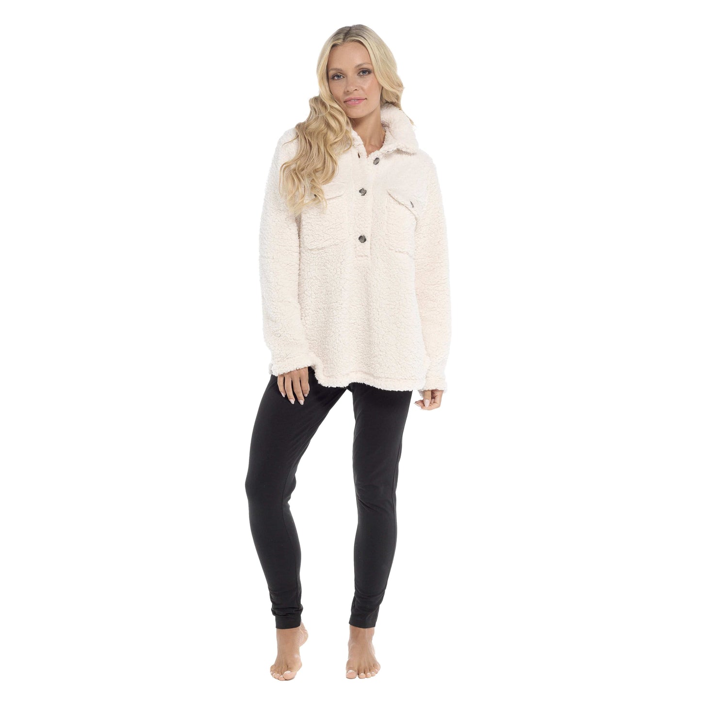 Women's Ultra-Soft Sherpa Lounge Set