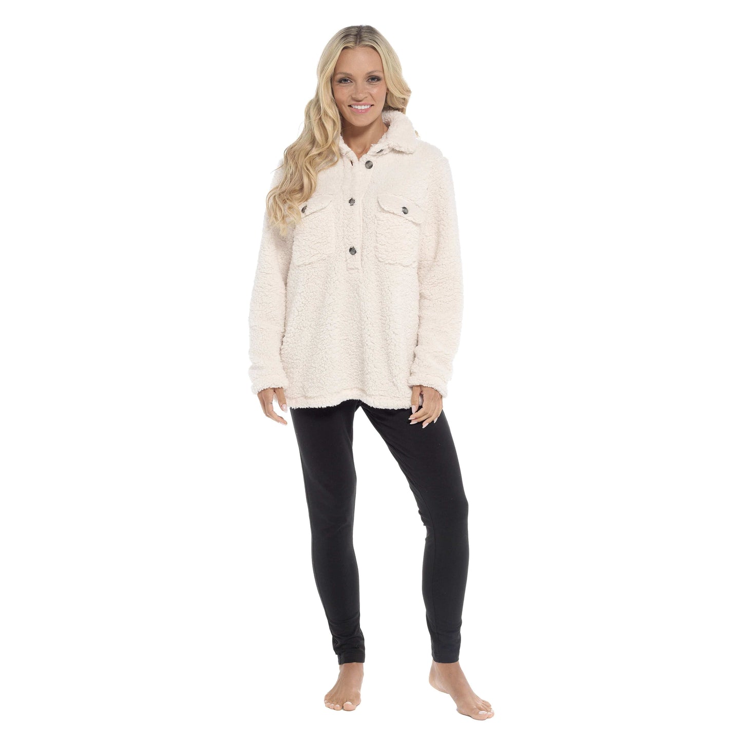 Women's Ultra-Soft Sherpa Lounge Set