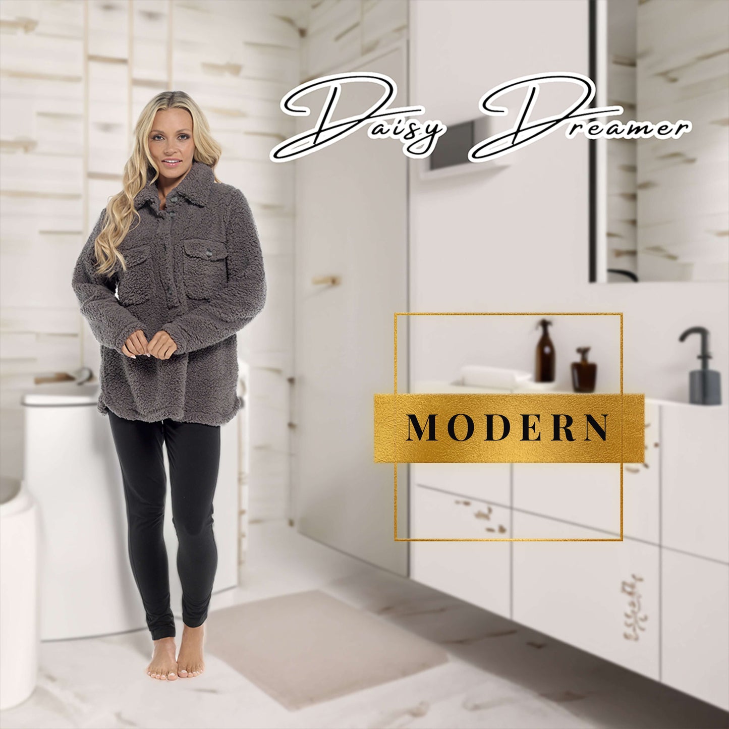 Women's Ultra-Soft Sherpa Lounge Set