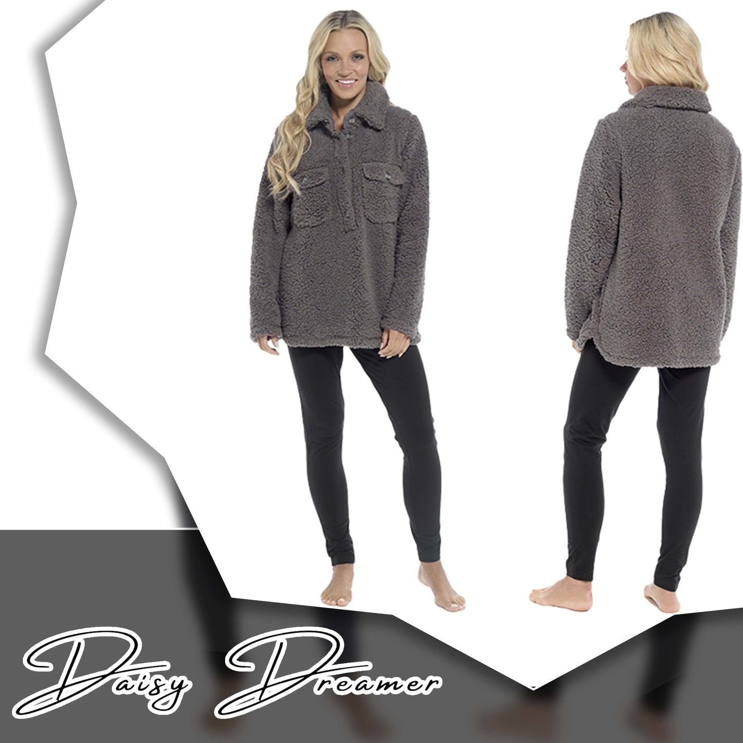 Women's Ultra-Soft Sherpa Lounge Set
