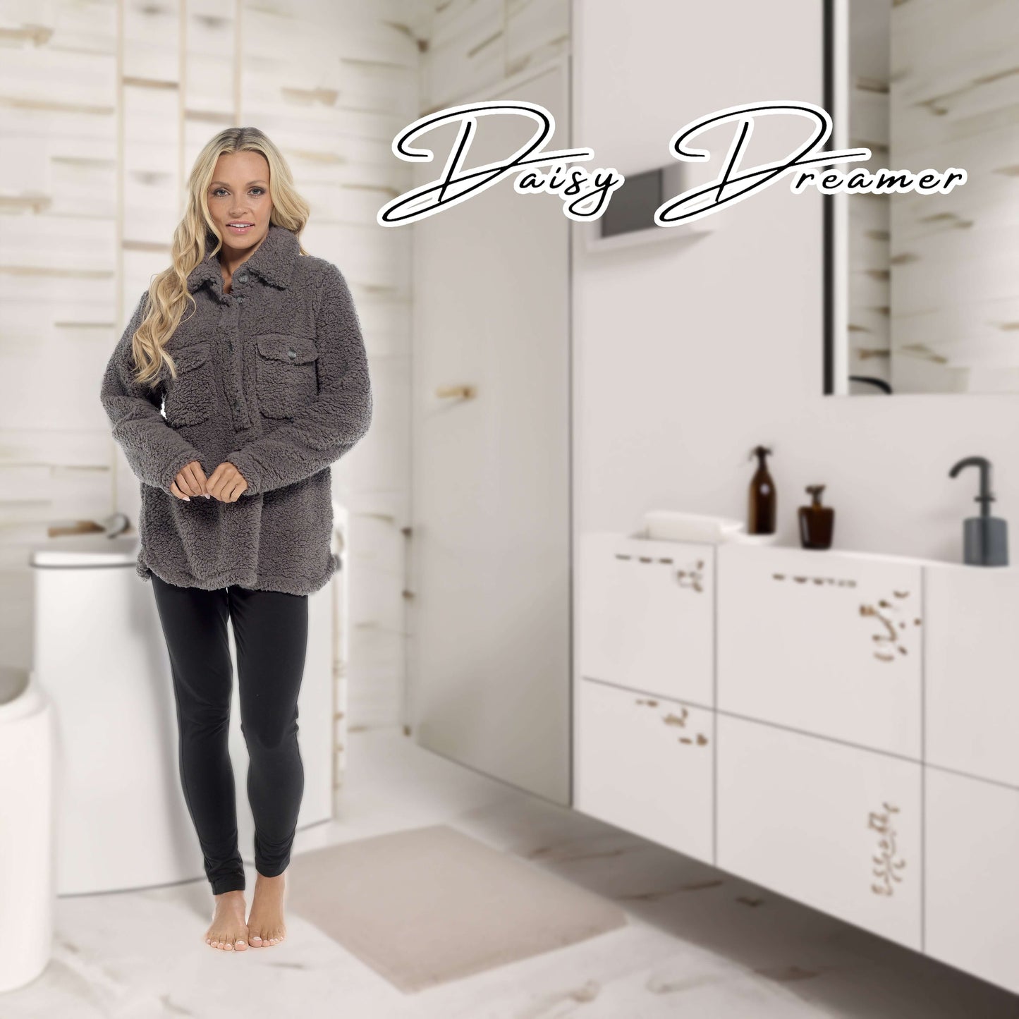 Women's Ultra-Soft Sherpa Lounge Set