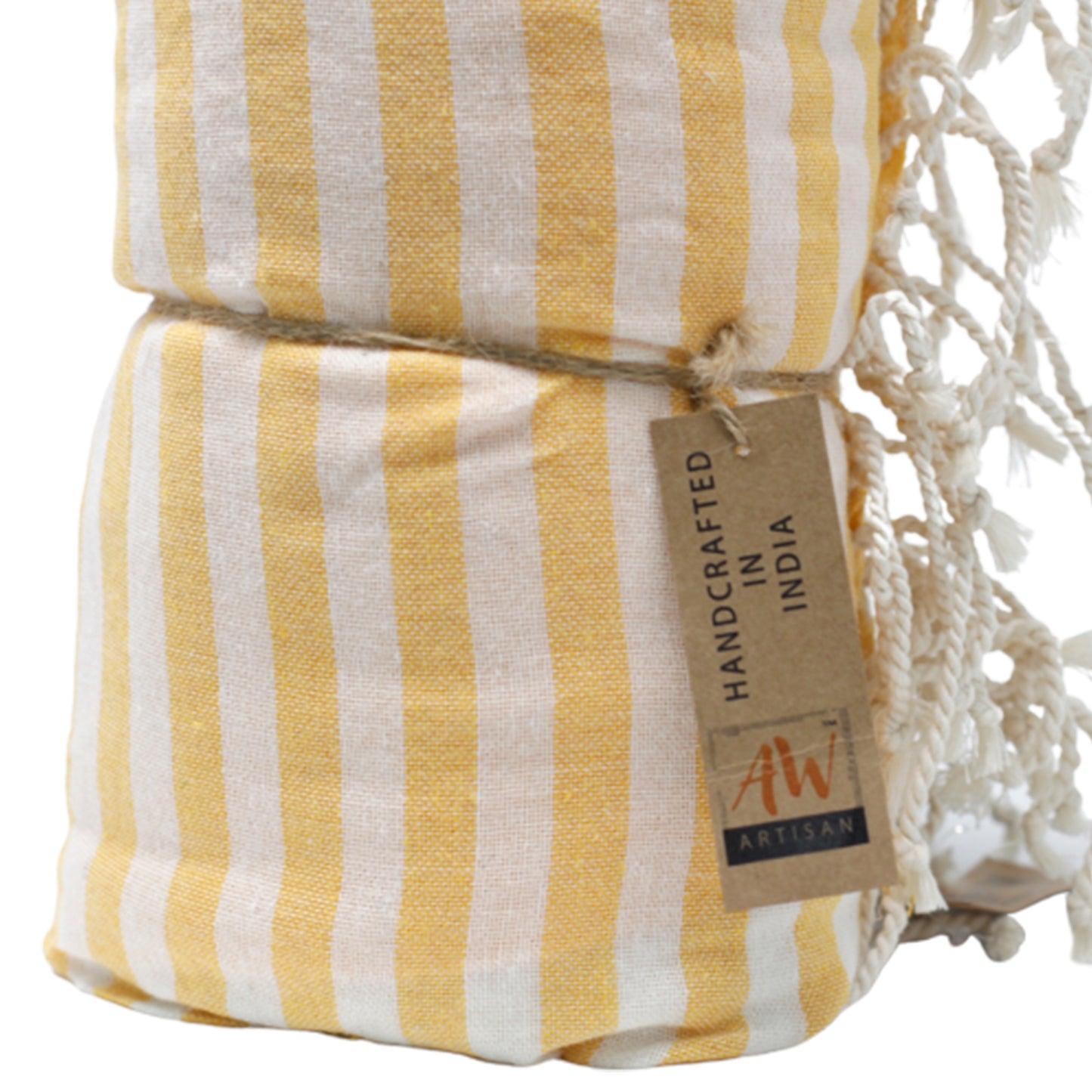 Cotton Pario Towel - 100x180 cm - Sunny Yellow