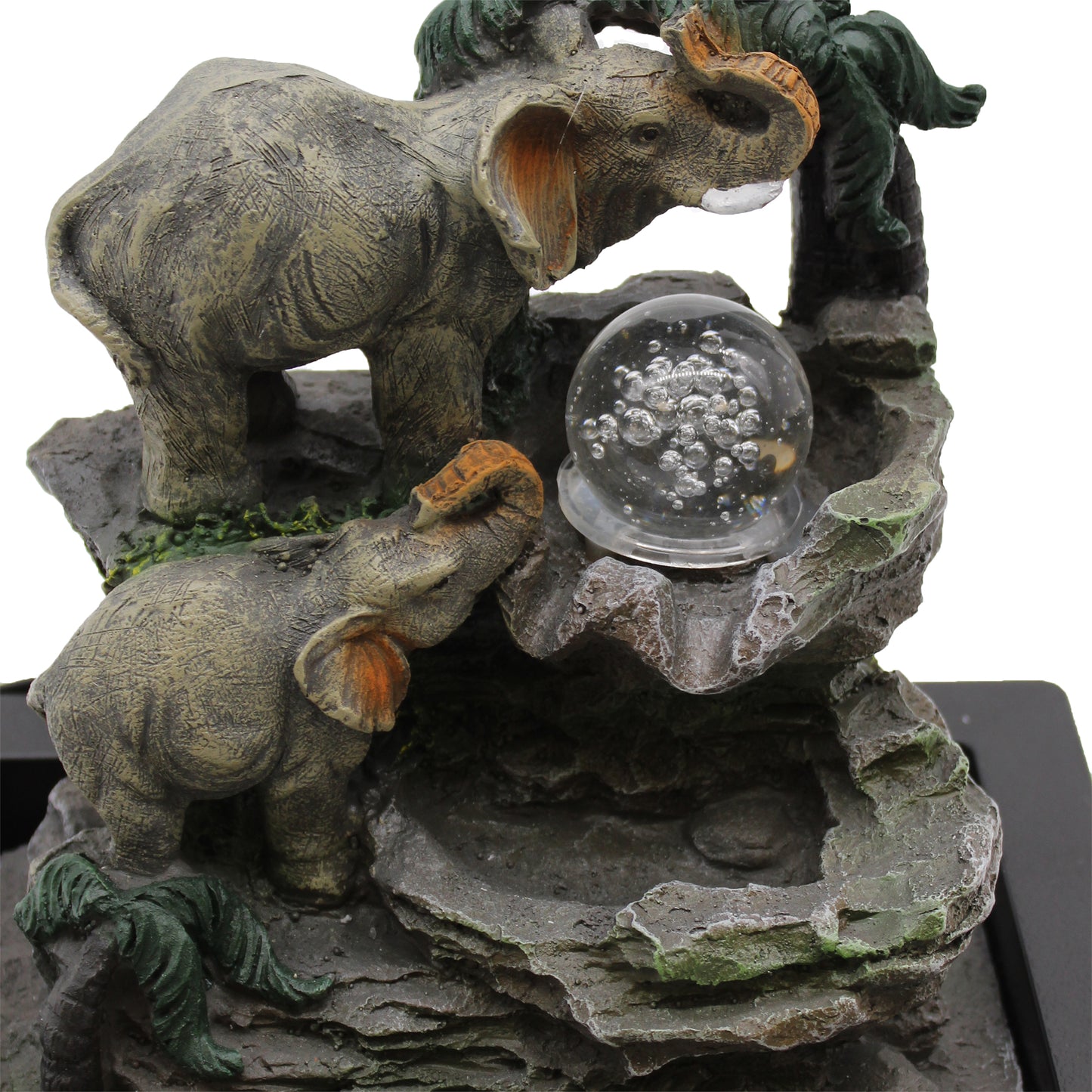 Tabletop Water Feature - 30cm - Elephant Family