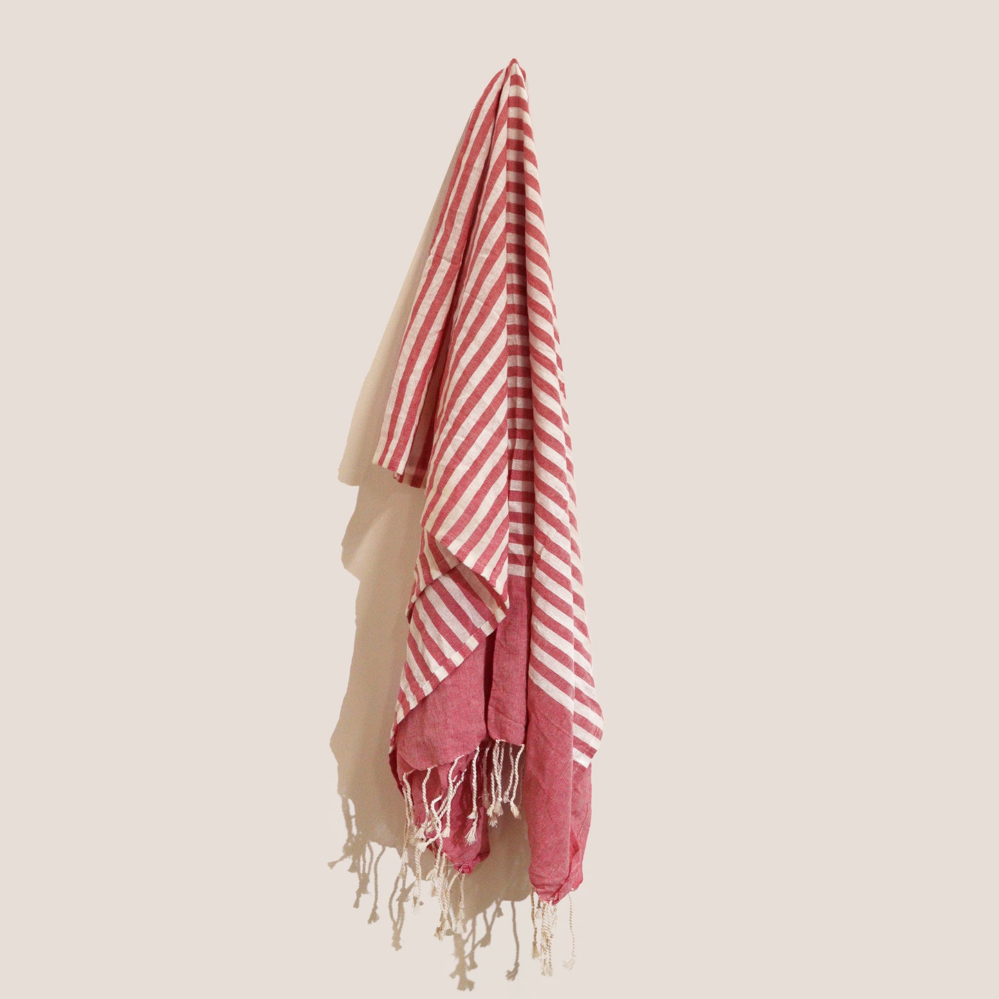 Cotton Pario Throw - 100x180 cm - Hot Pink