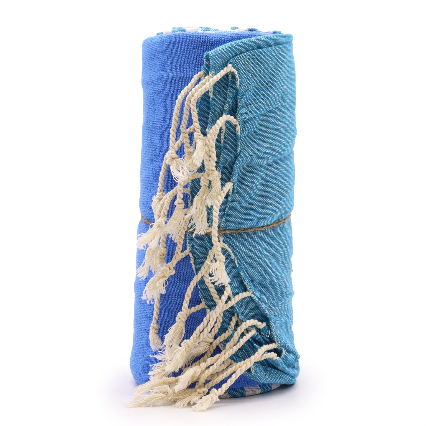 Cotton Pario Towel - 100x180 cm - Sky Blue