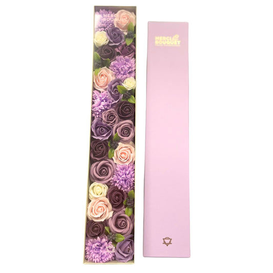 Extra Long - Lavender Rose & Carnation - Kaftans direct