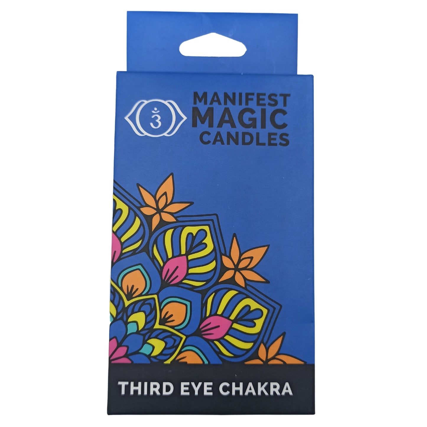 Manifest Magic Candles (pack of 12) - Indigo - Third Eye Chakra
