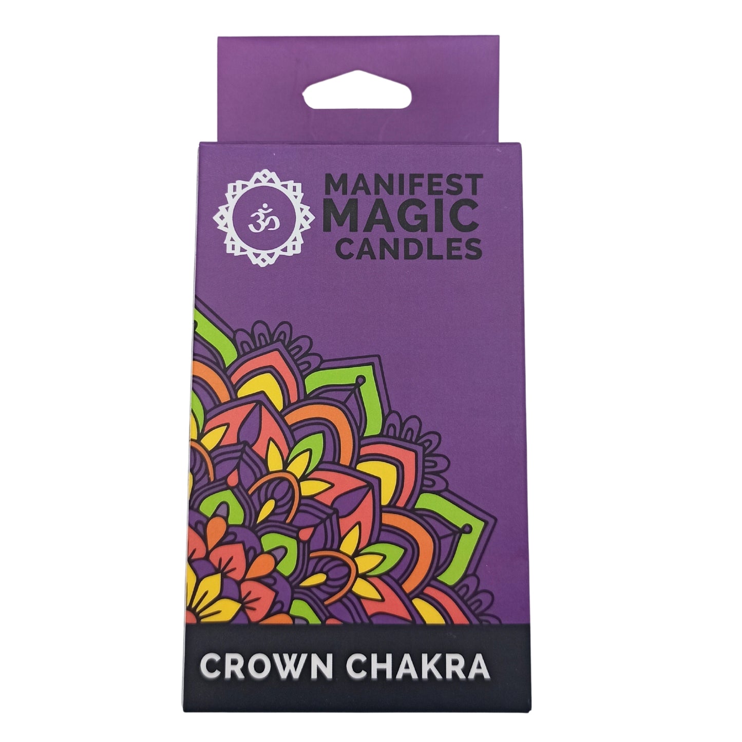 Manifest Magic Candles (pack of 12) - Violet - Crown Chakra