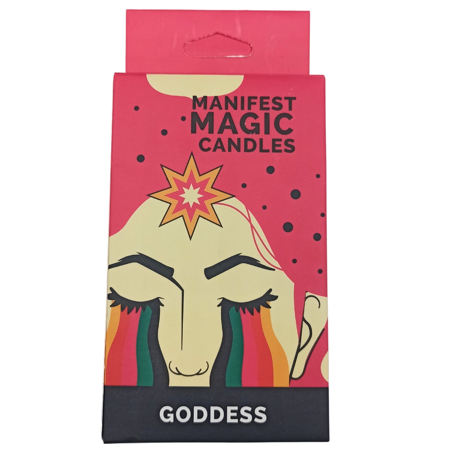 Manifest Magic Candles (pack of 12) - Pink - Kaftans direct