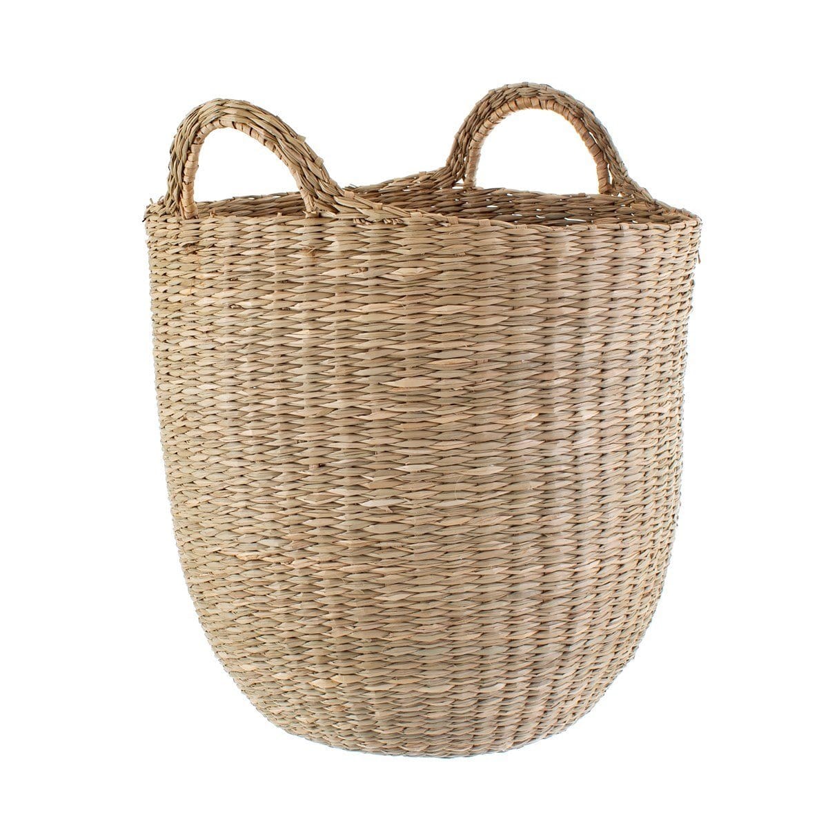 Woven Seagrass Storage Basket - Kaftan direct