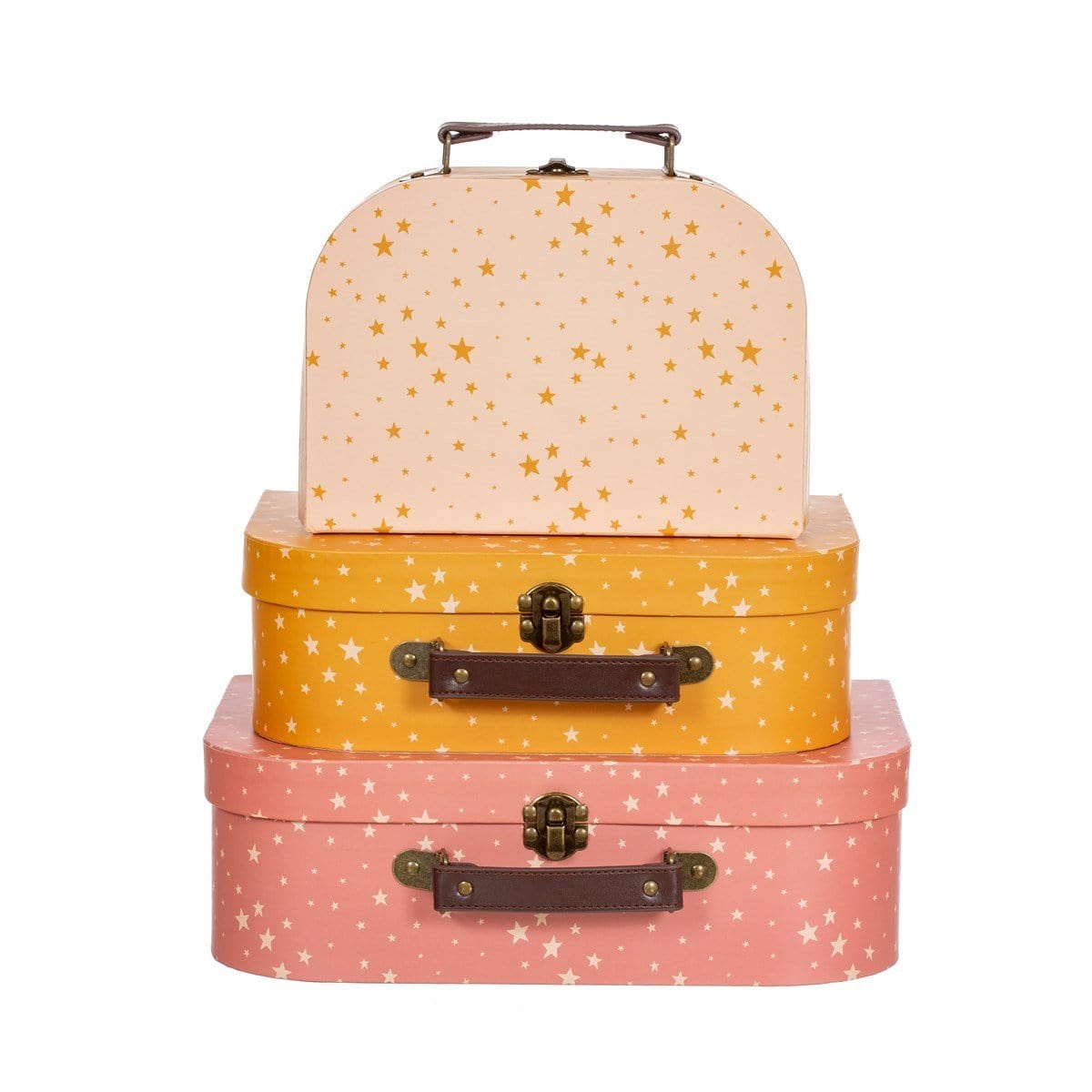 Little Stars Suitcases - Set of 3 - Kaftan direct
