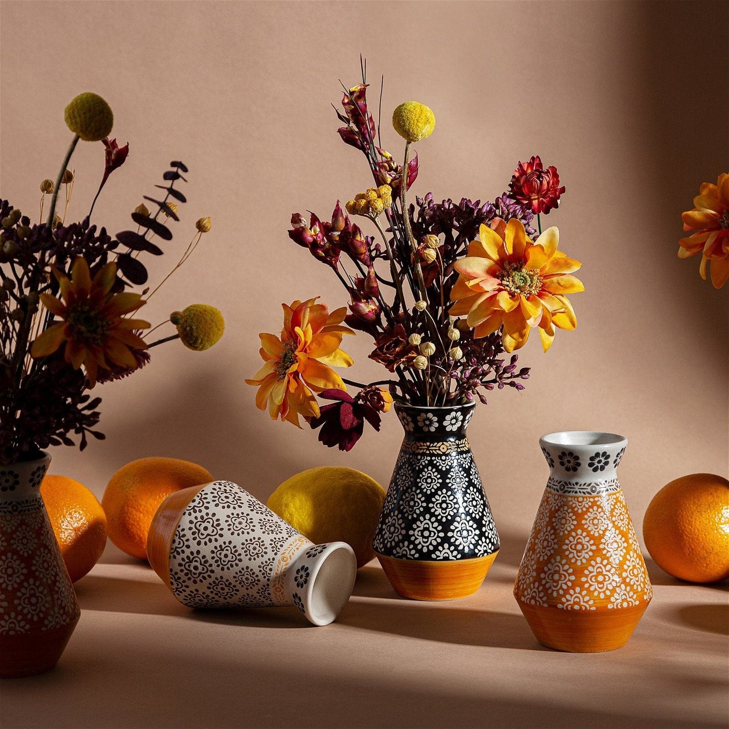 Global Craft Mini Vases - Set of 3 - Kaftan direct