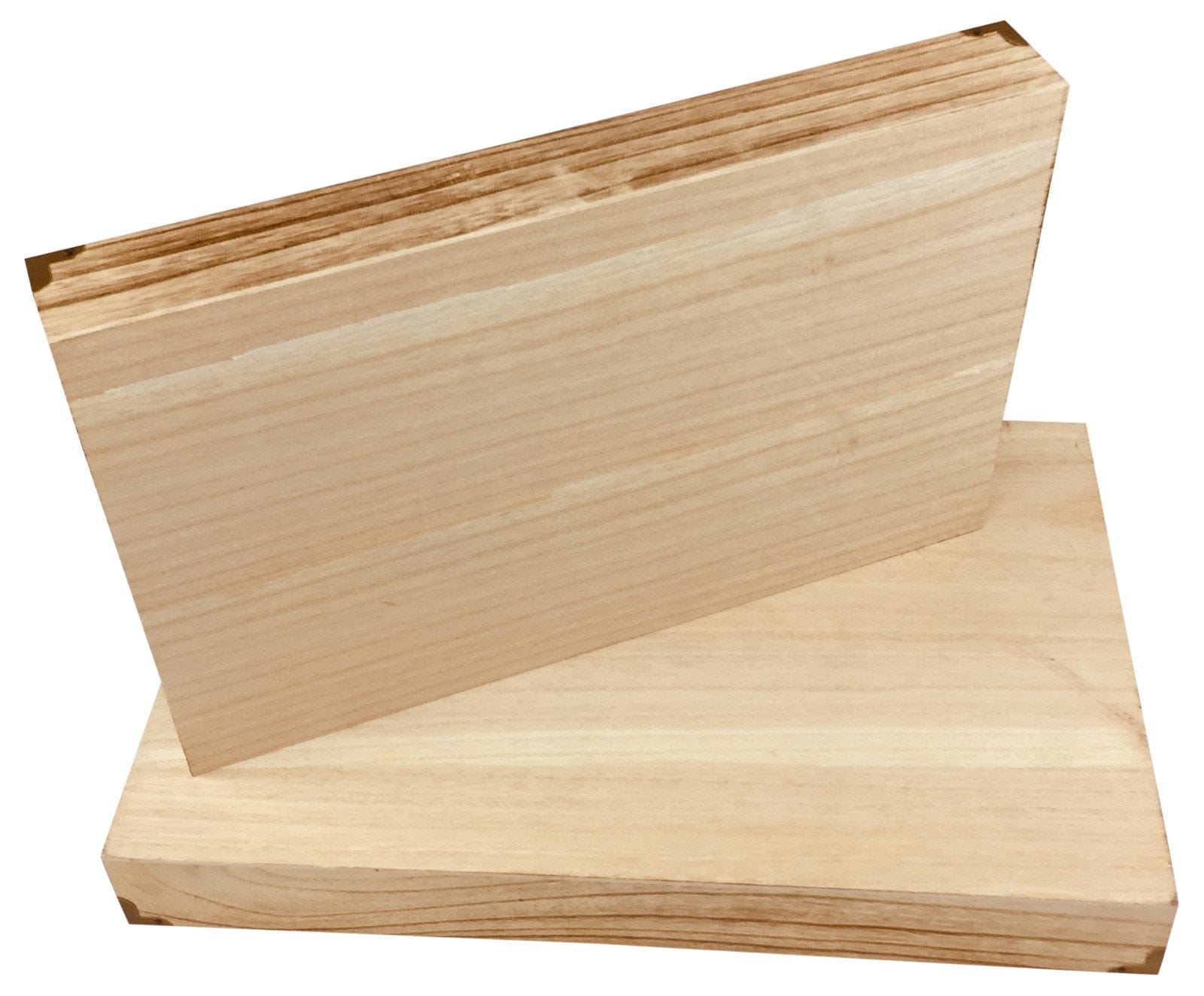 Set of 2 Solid Wood Trays 45cm - Kaftan direct