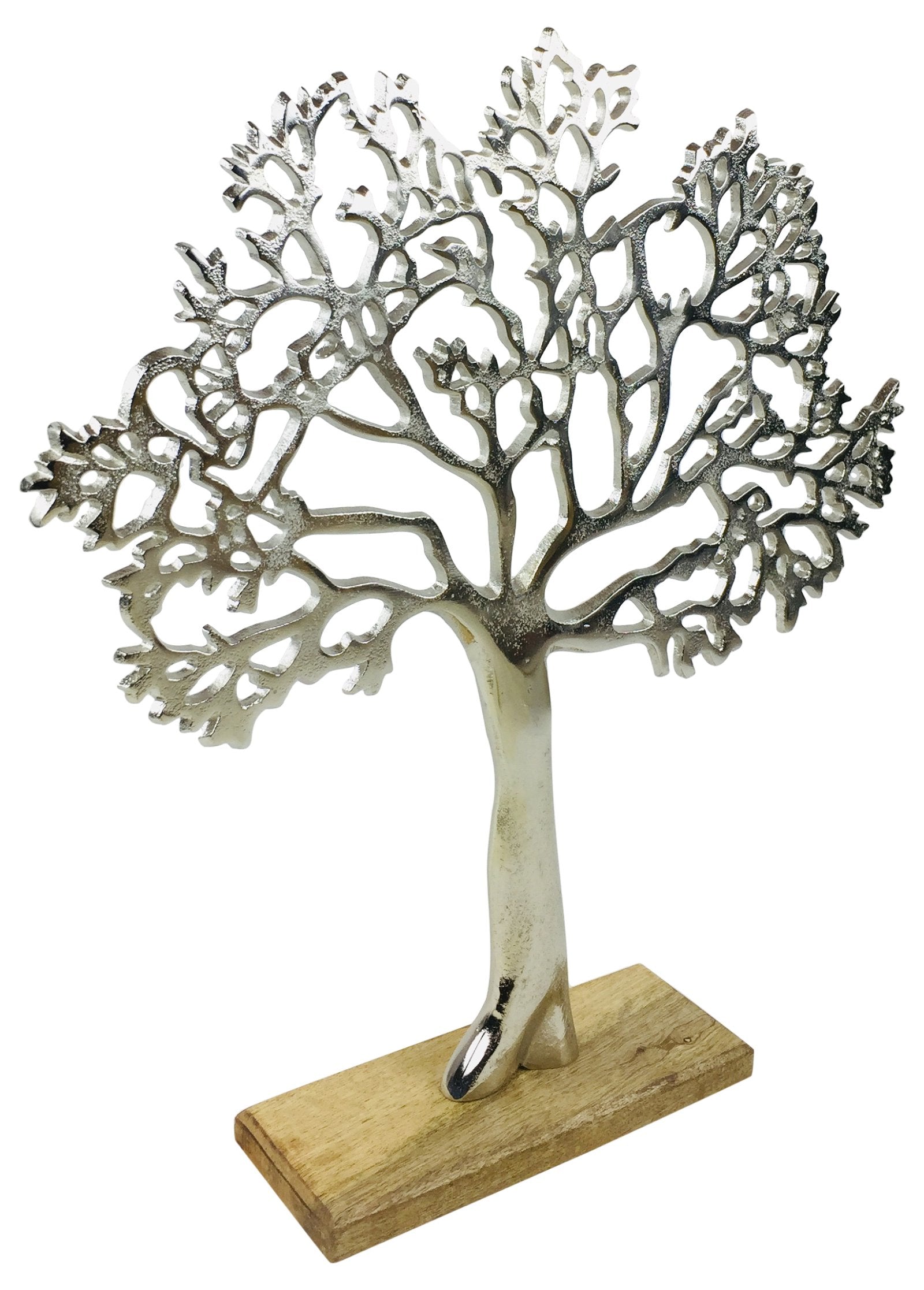 Large Silver Tree Ornament 42cm - Kaftan direct