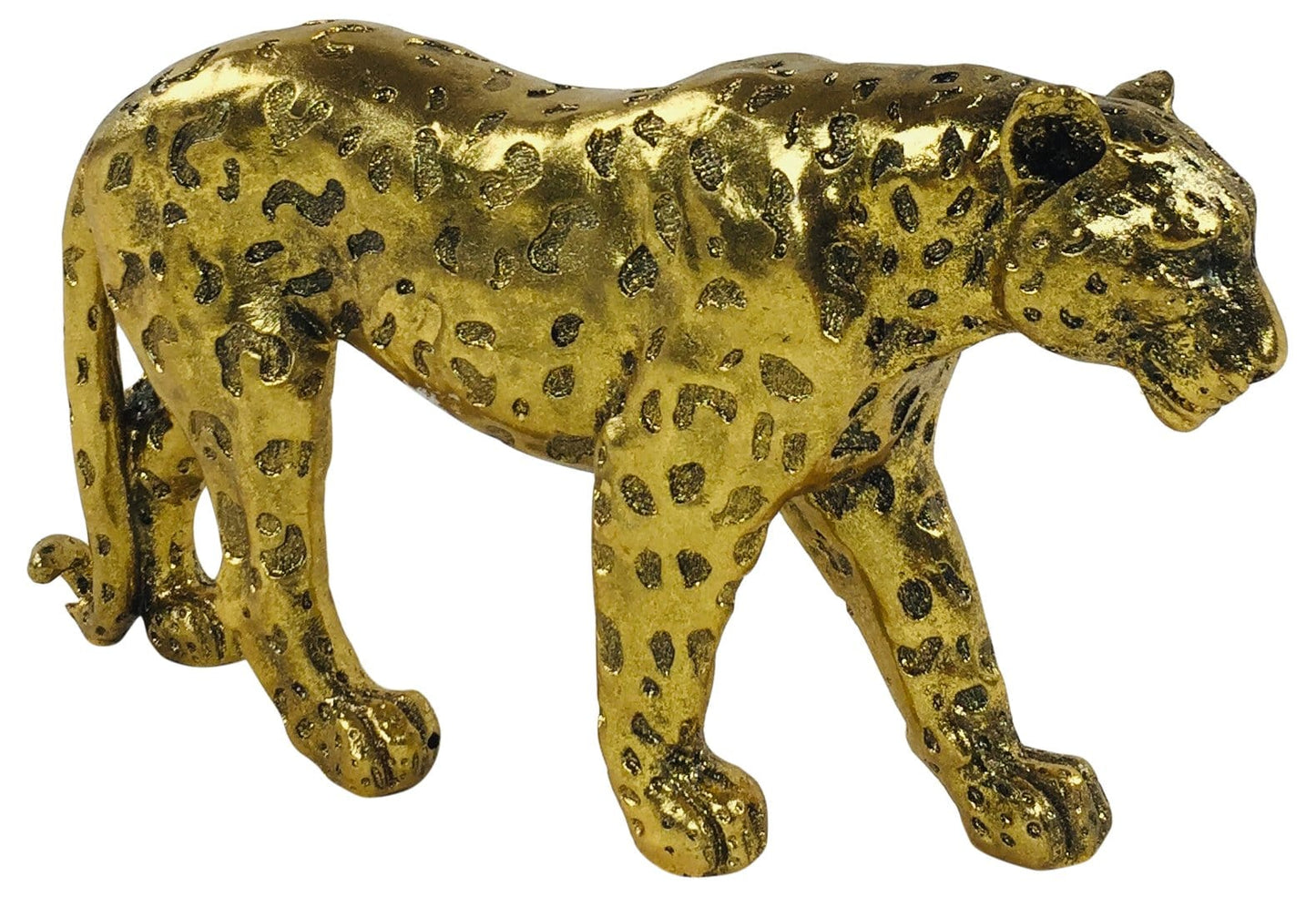 Gold Glitter Effect Leopard 27cm - Kaftan direct