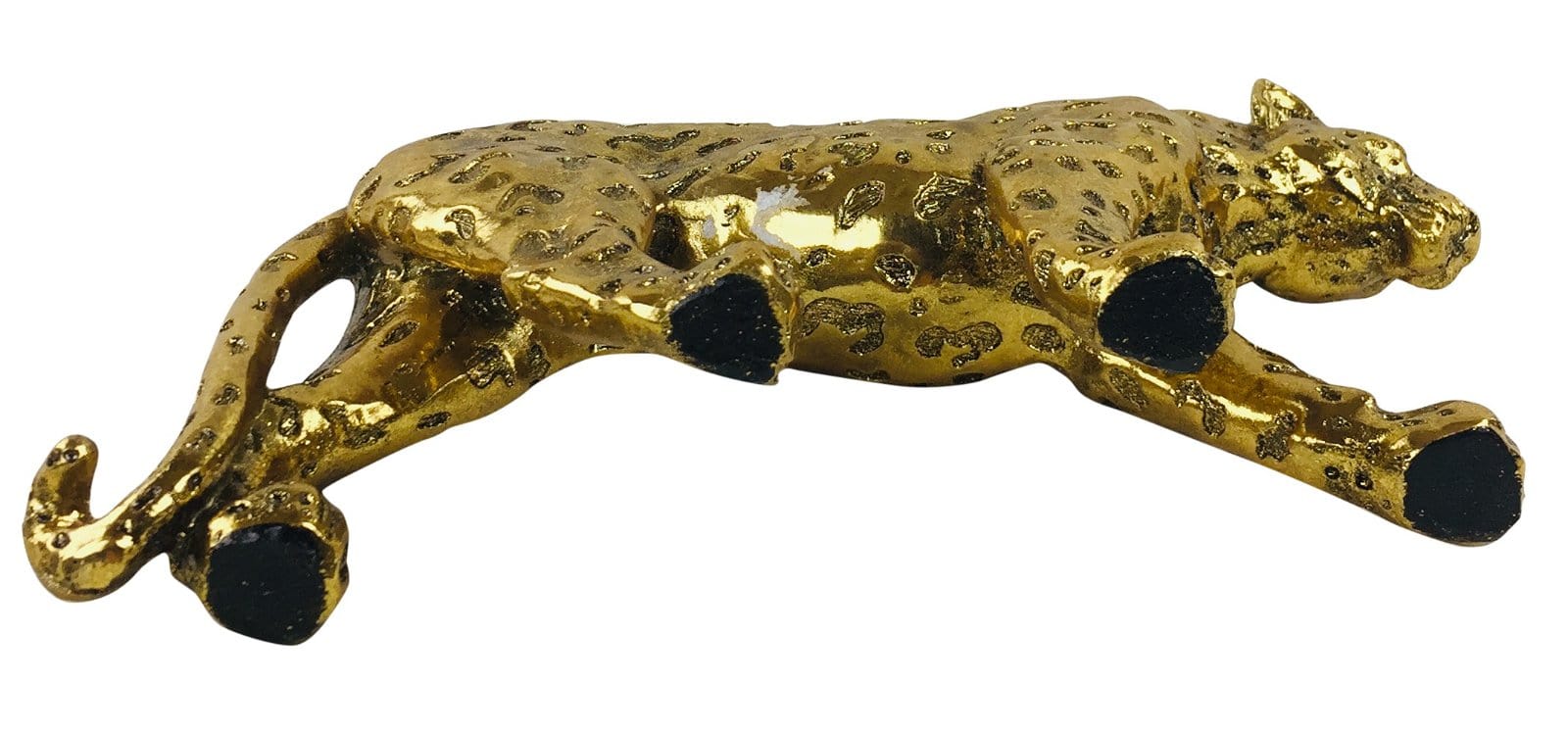 Gold Glitter Effect Leopard 27cm - Kaftan direct