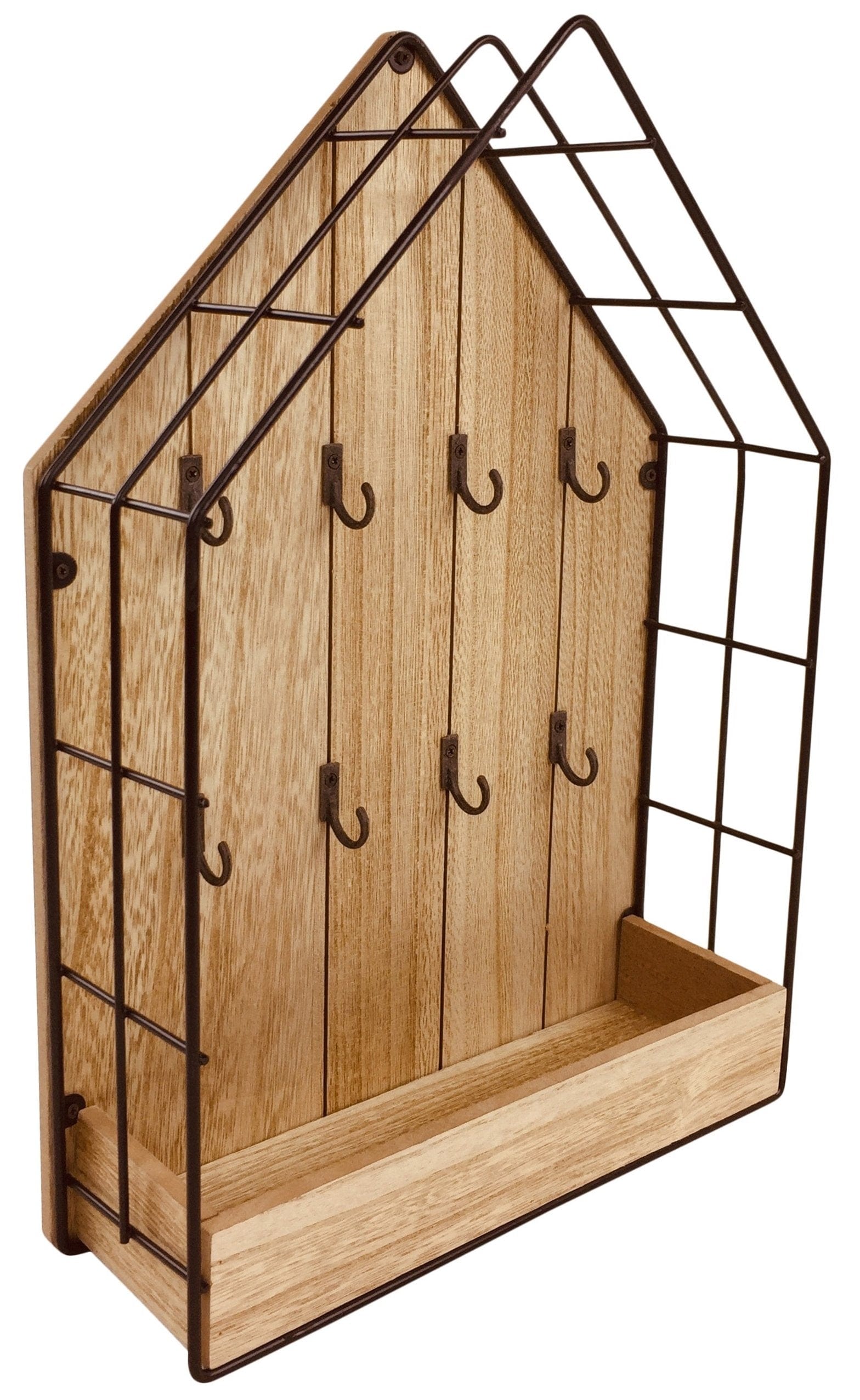 Wood & Wire House Key Storage Unit - Kaftan direct