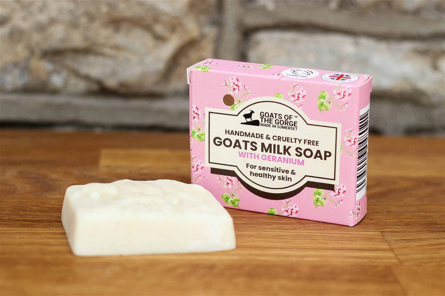 Goats Milk Soap Geranium - Kaftan direct