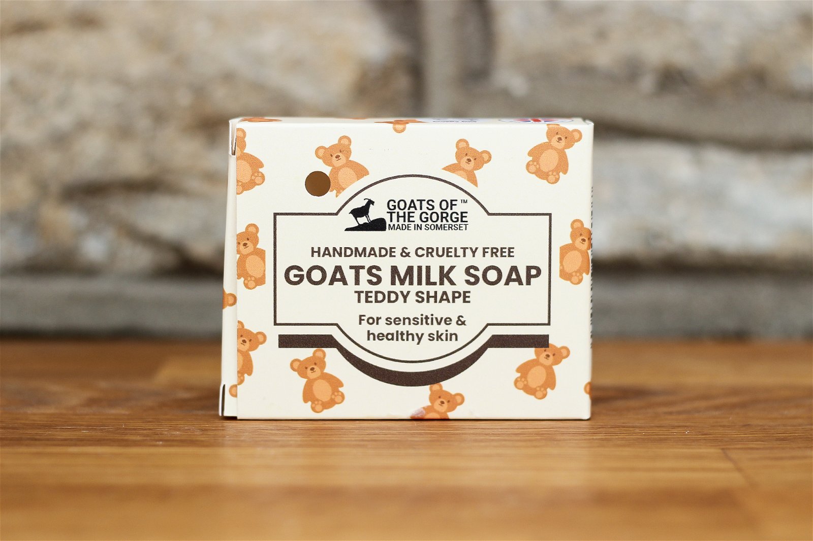 Goats Milk Soap Teddy Shape - Kaftan direct