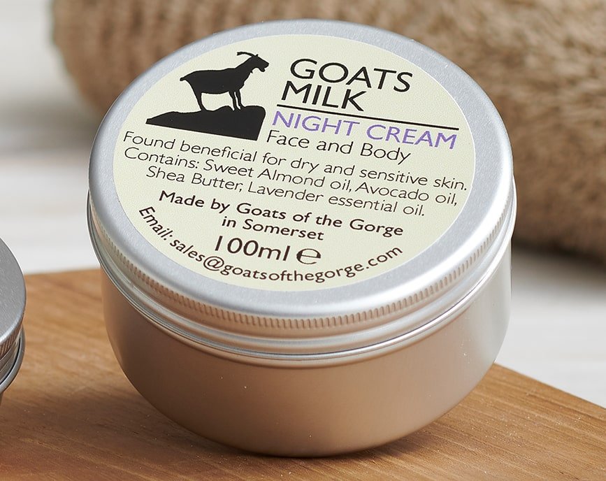 Goats Milk Night Cream 100ml - Kaftan direct
