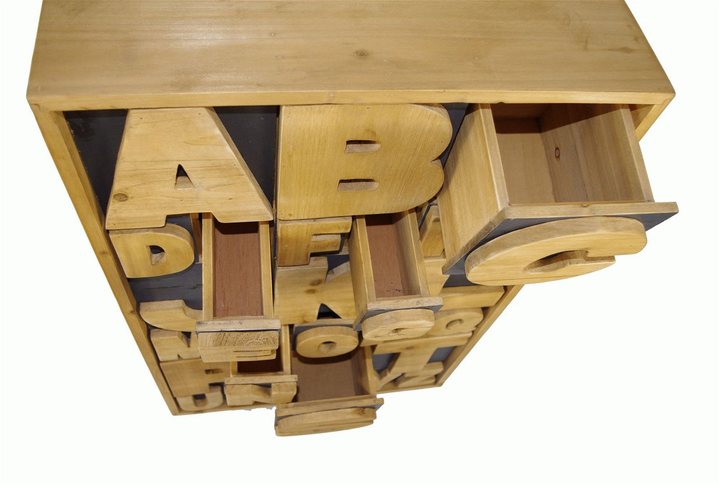 Alphabet Cabinet 54 x 26 x 89cm - Kaftan direct