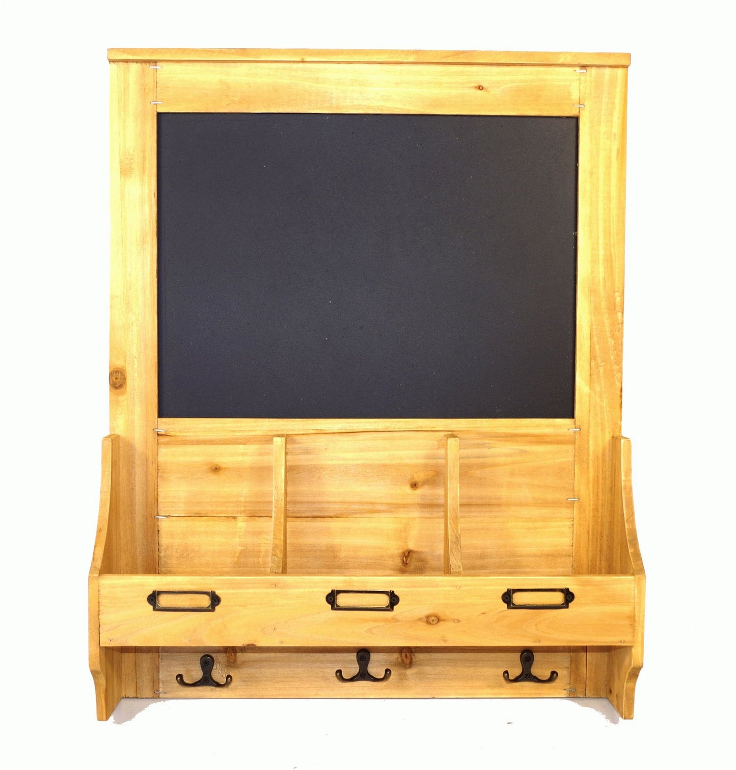 Chalkboard with hooks and Post Space 47 x 10 x 59cm - Kaftan direct