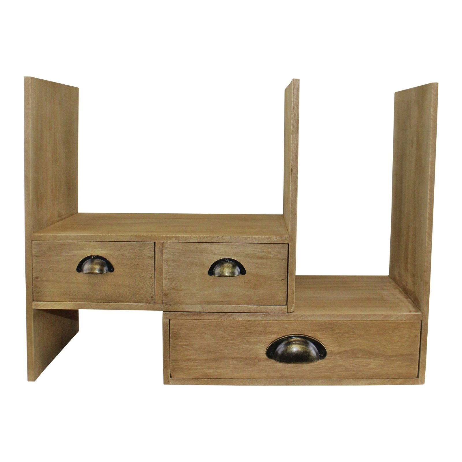 Wooden Desktop Storage Unit - Kaftan direct
