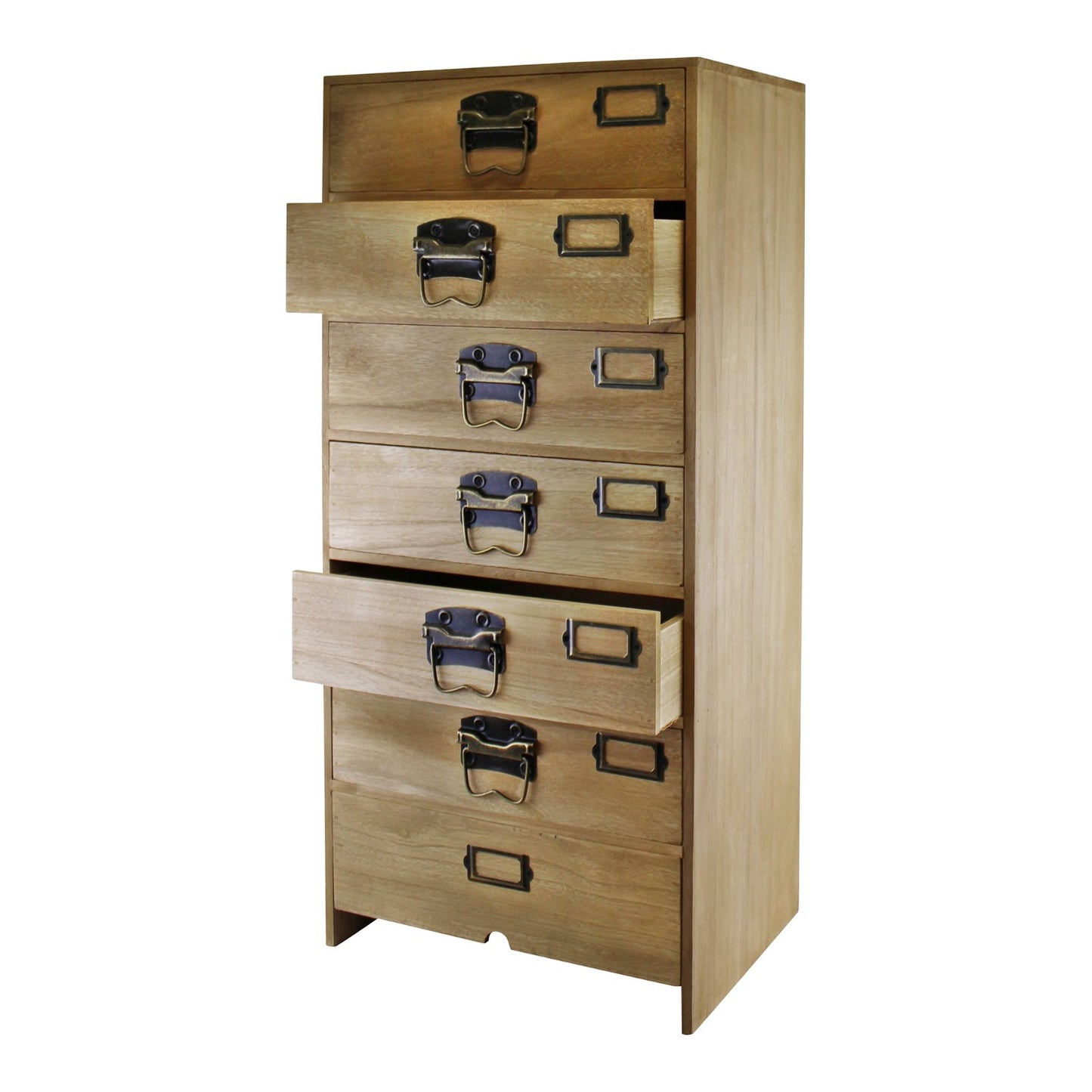 Tall Wooden Chest of Drawers - Kaftan direct