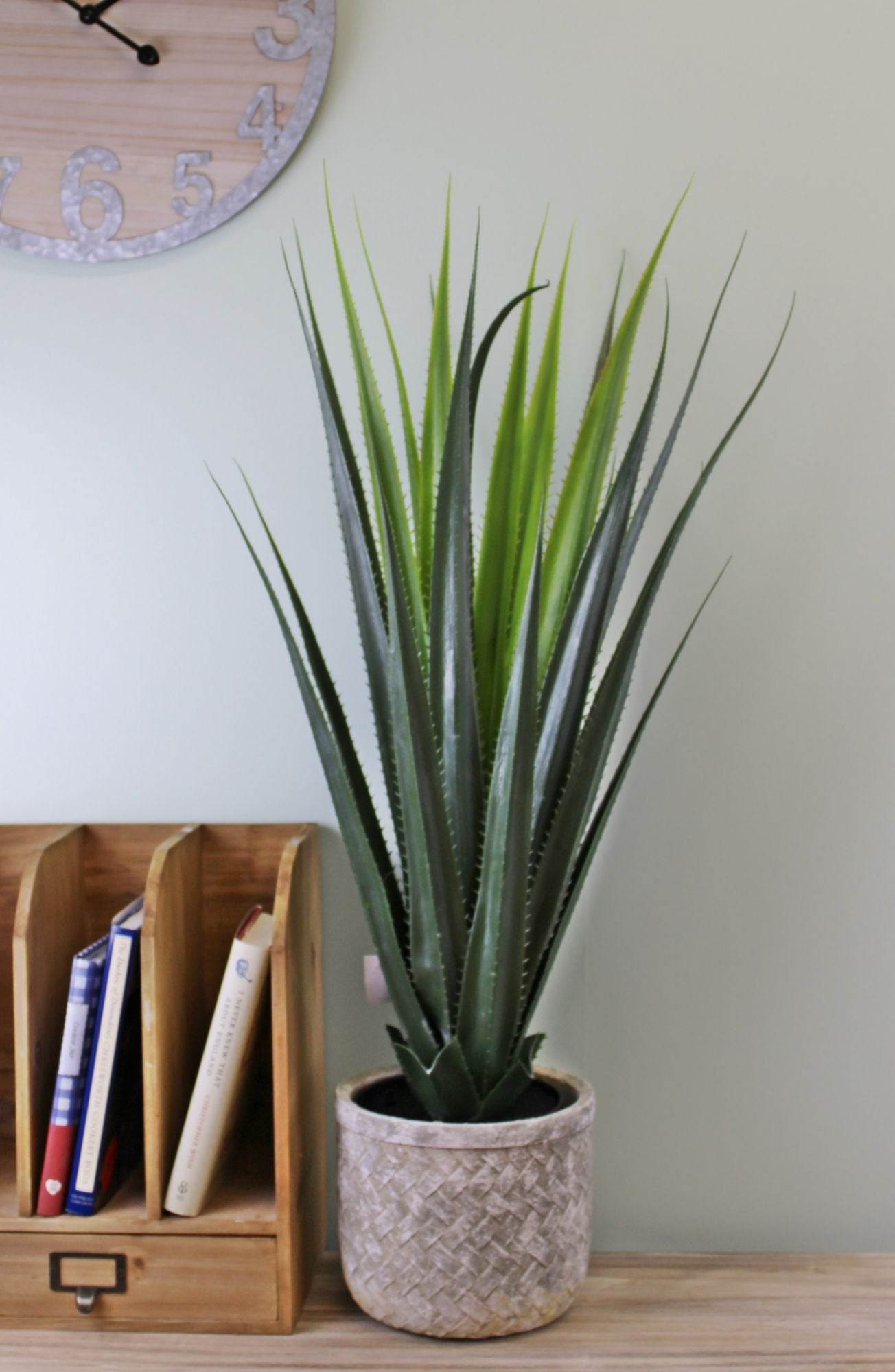 Artificial Aloe Vera Plant, 80cm - Kaftan direct