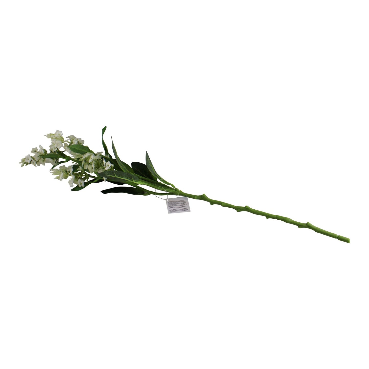 Single Lavender Spray, Cream Flowers, 63cm - Kaftan direct