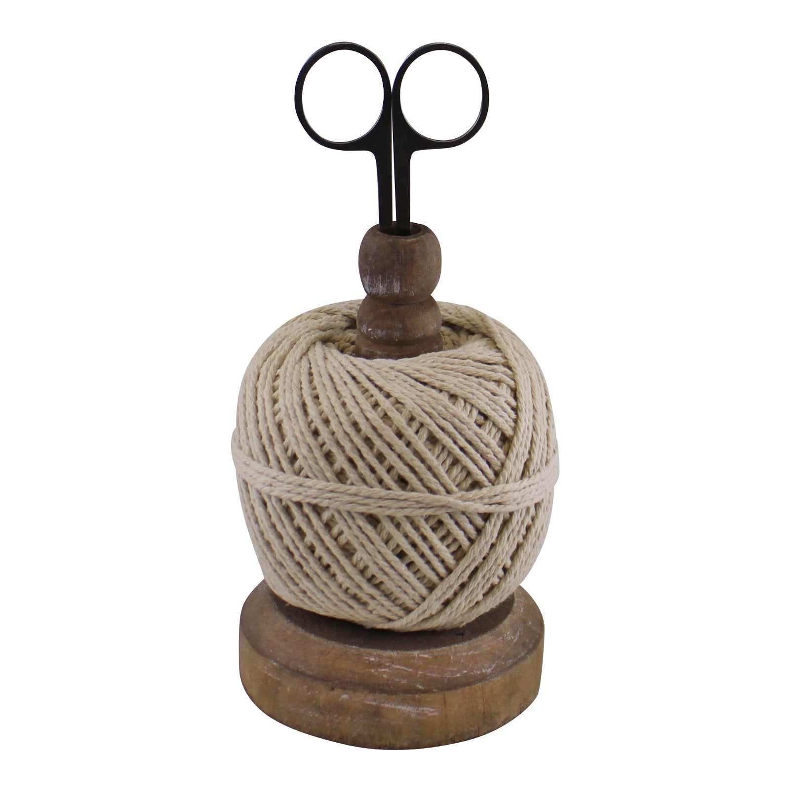 Craft Ball Of String On Stand With Scissors - Kaftan direct