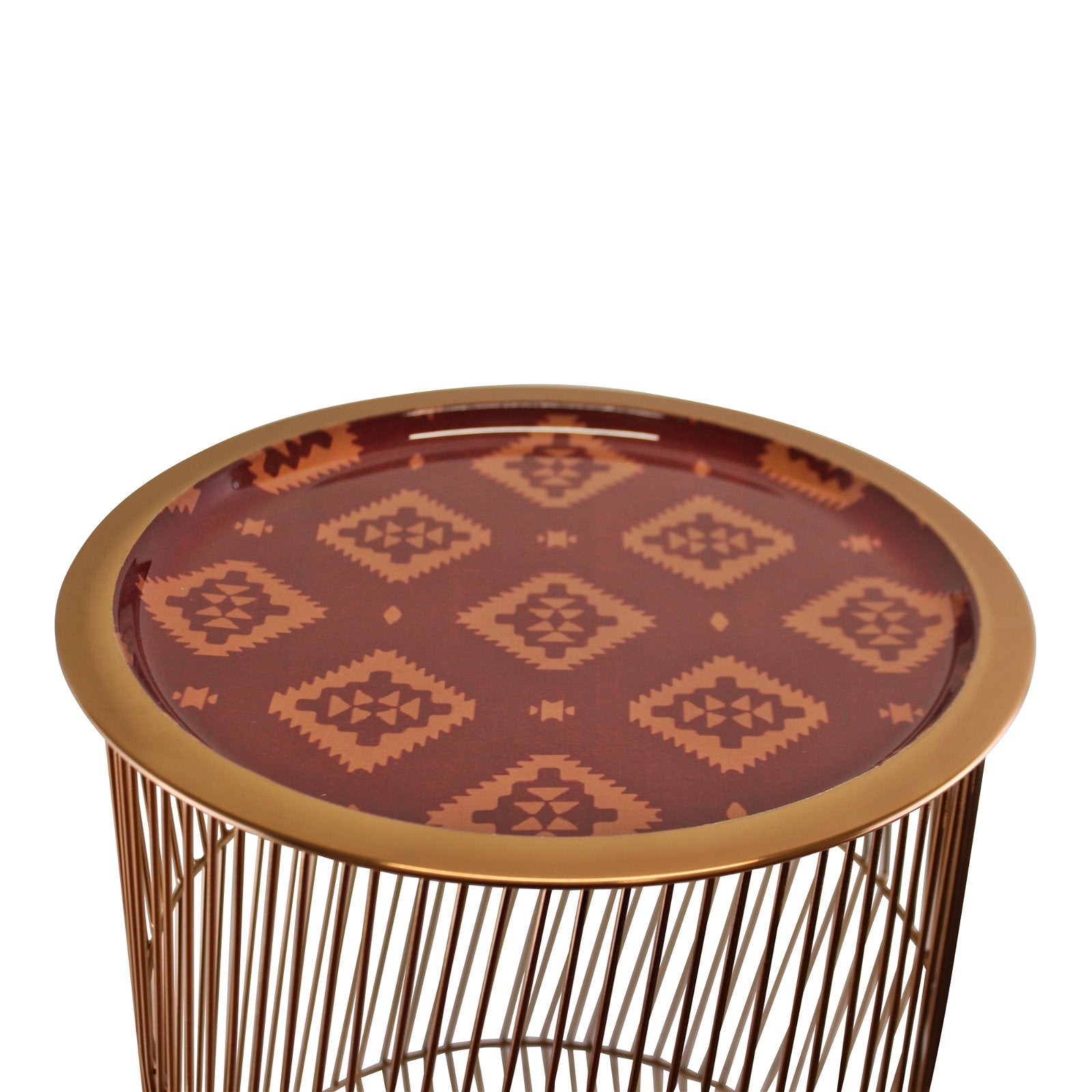 Set of 3 Kasbah Wire Tables, Design A - Kaftan direct
