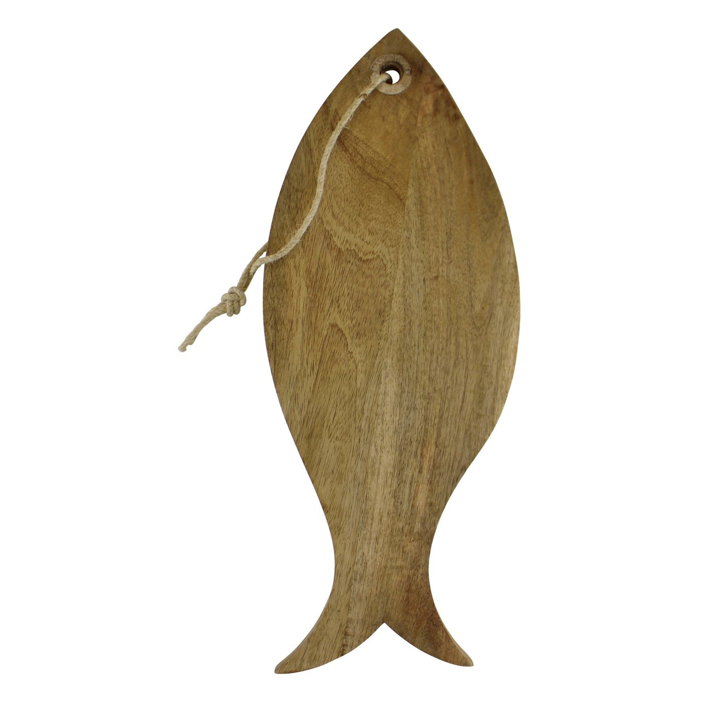 Mango Wood Chopping Board, Fish Design
