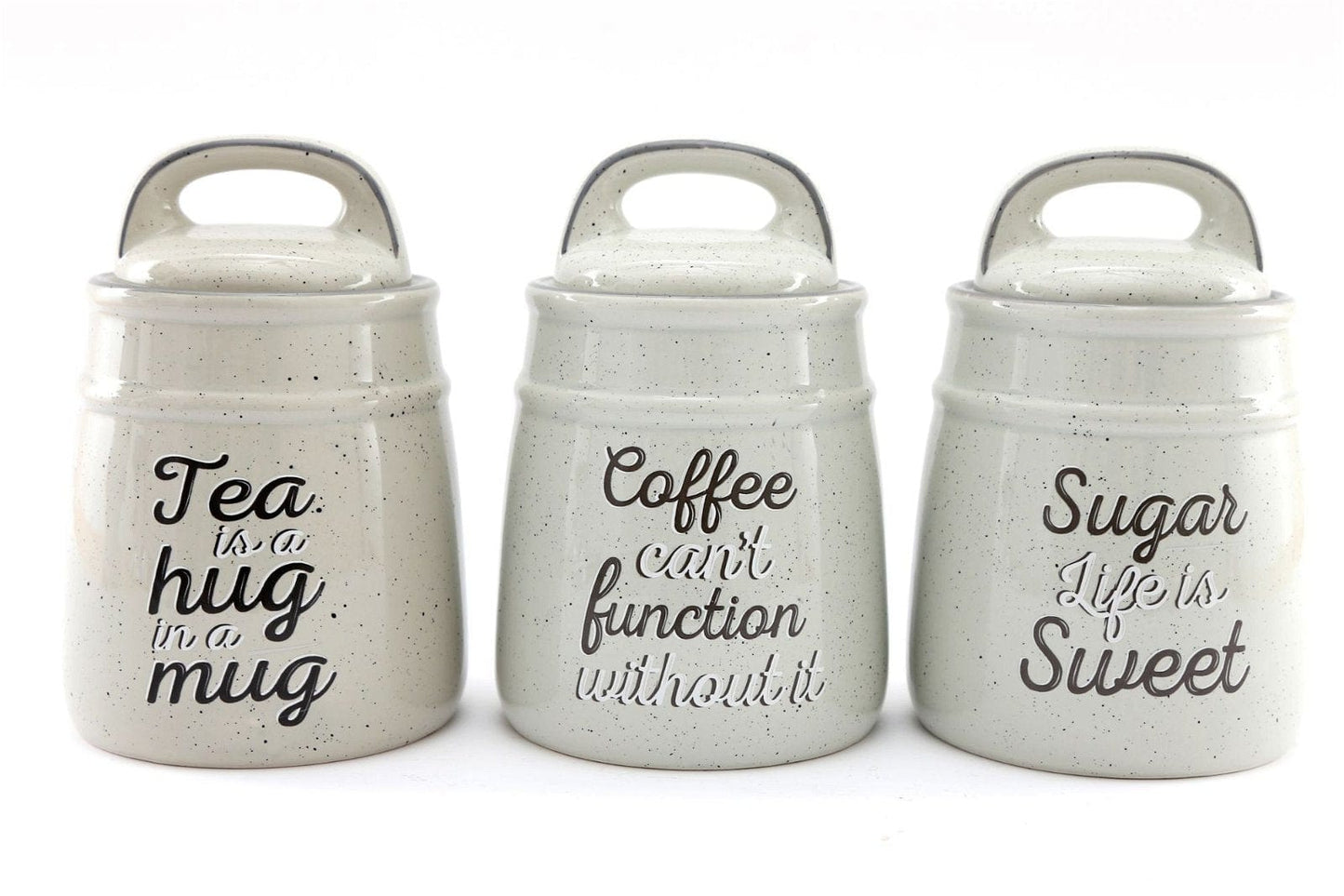 Antique Grey Tea, Coffee & Sugar Set - Kaftan direct