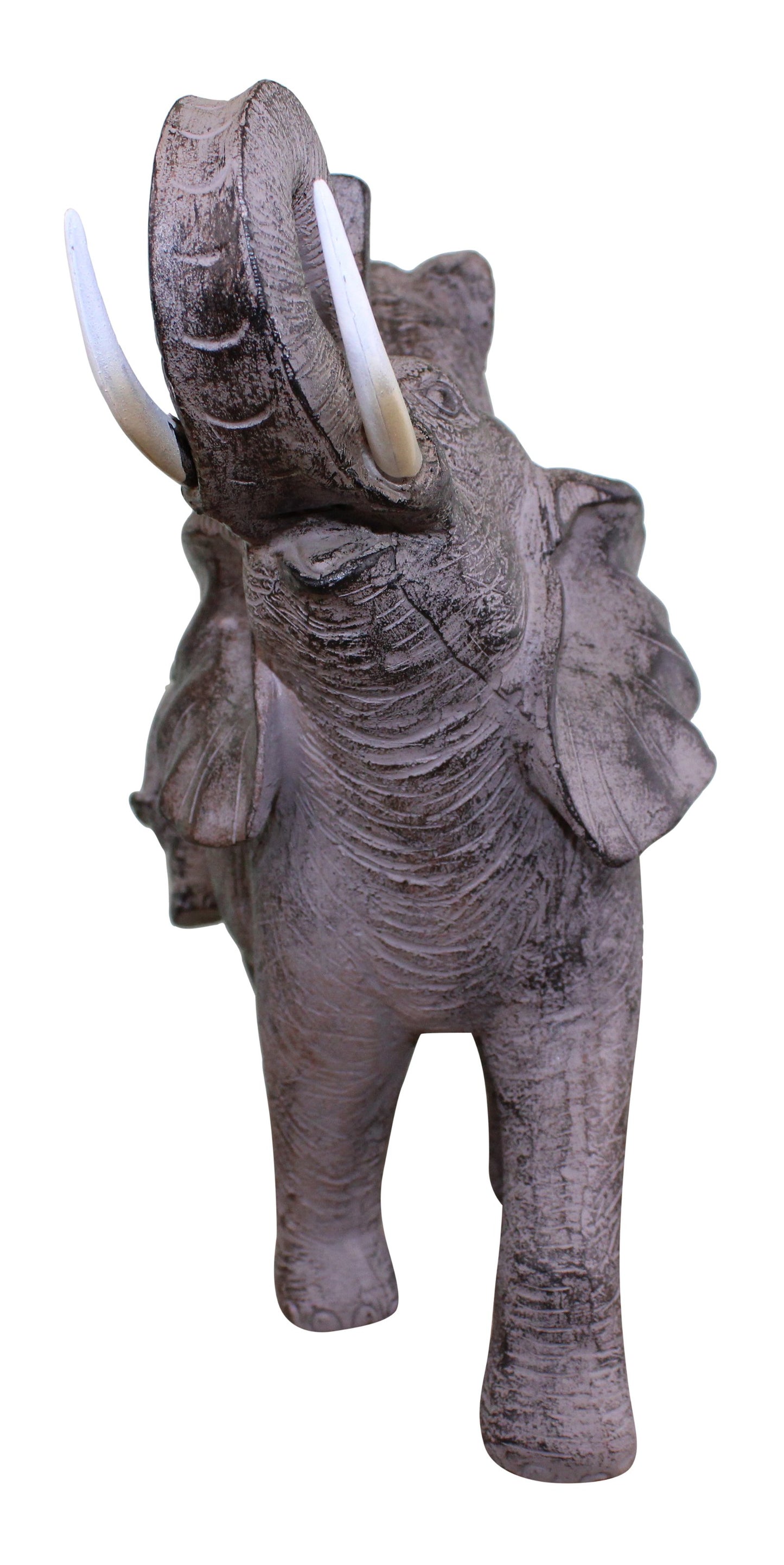 Climbing Elephants Ornament with Natural Effect - Kaftan direct