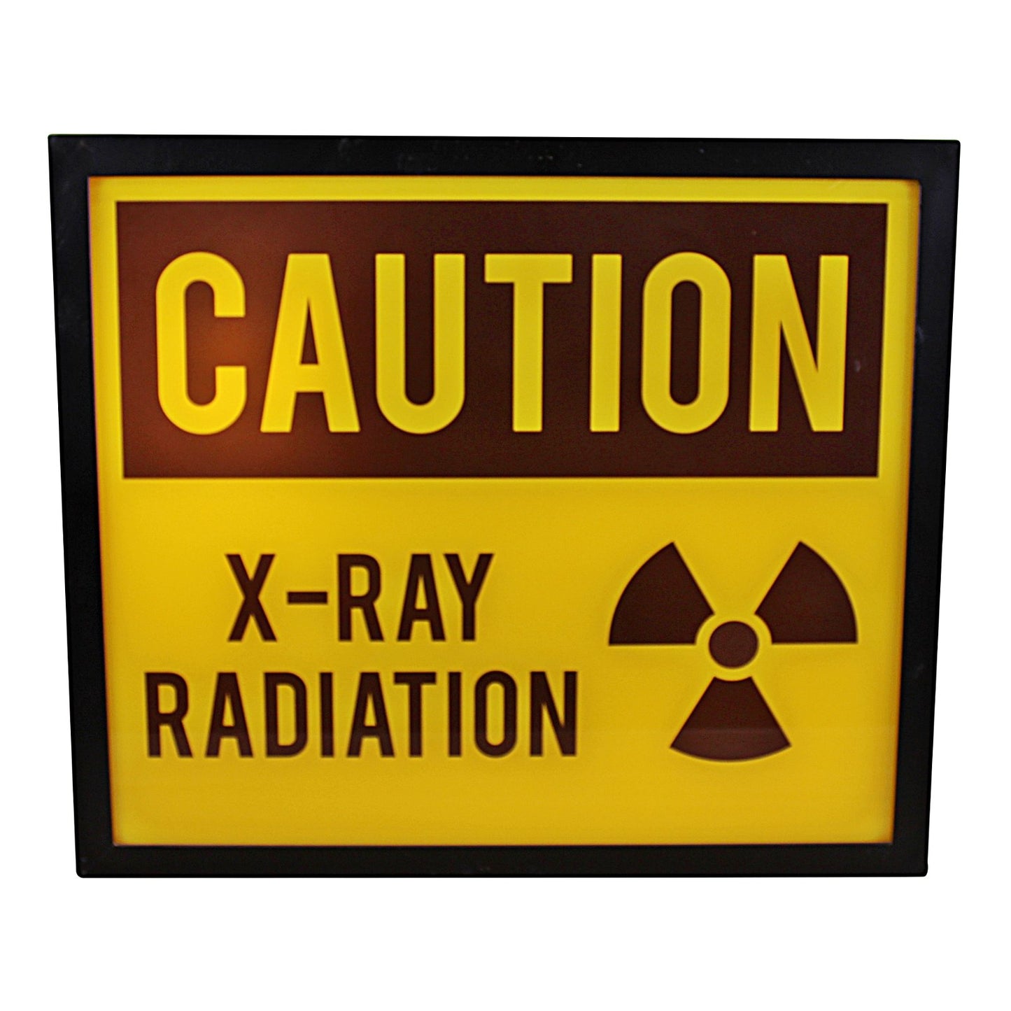 Decorative Lightbox, Caution X-Ray Radiation - Kaftan direct