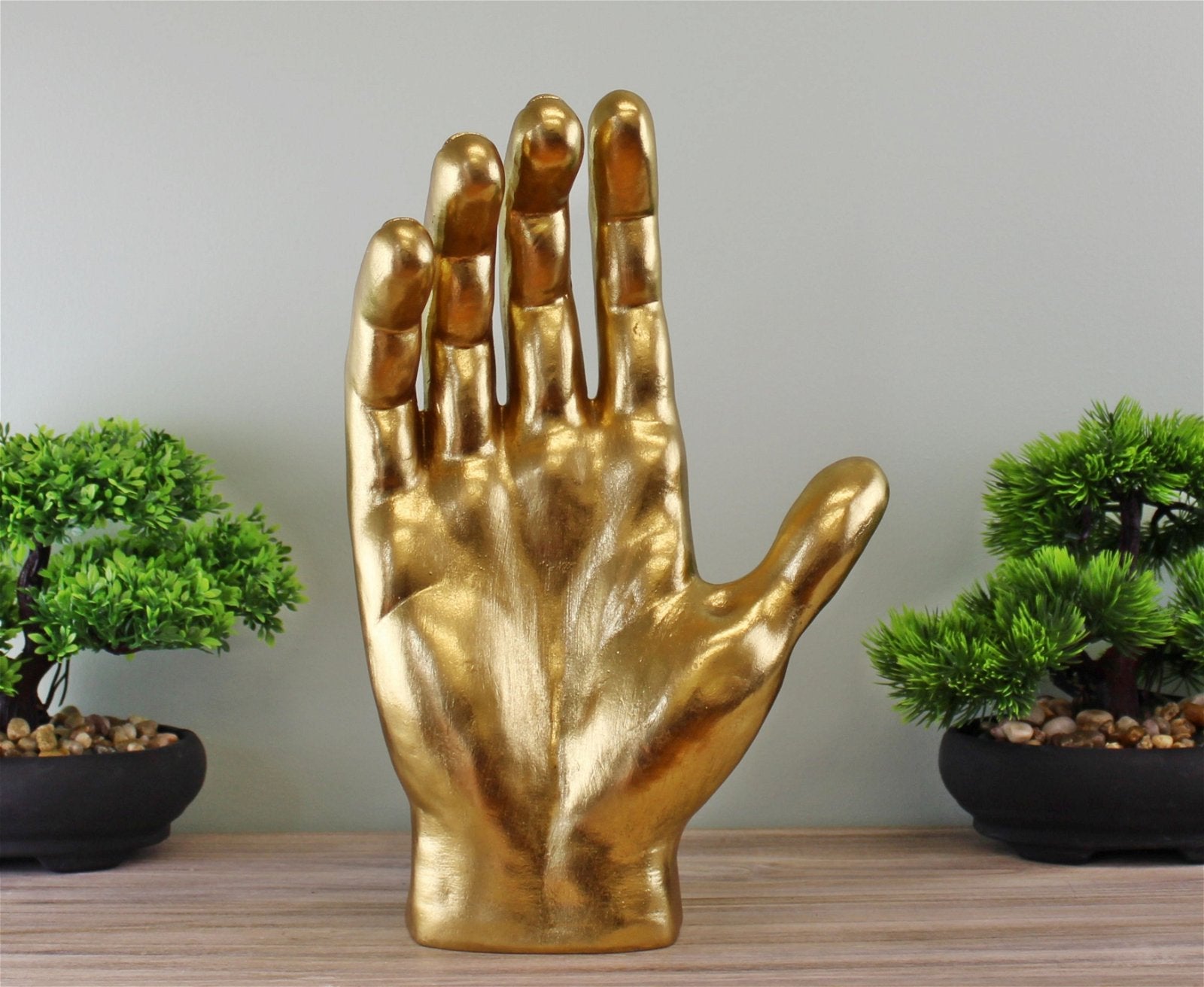 Large Gold Decorative Hand Ornament - Kaftan direct